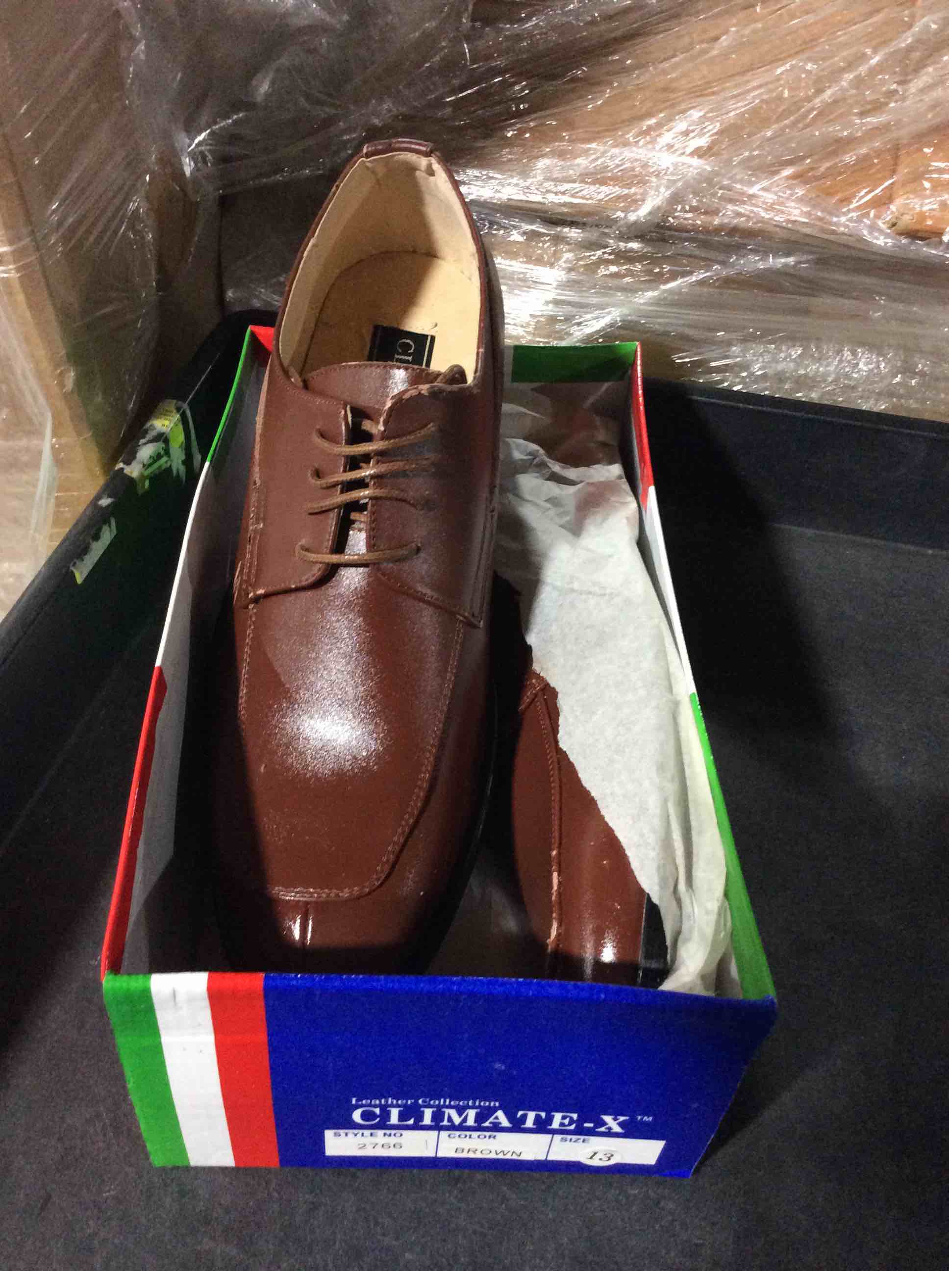 Condition photo showing Good Condition for climate–x 2766 Brown size 13