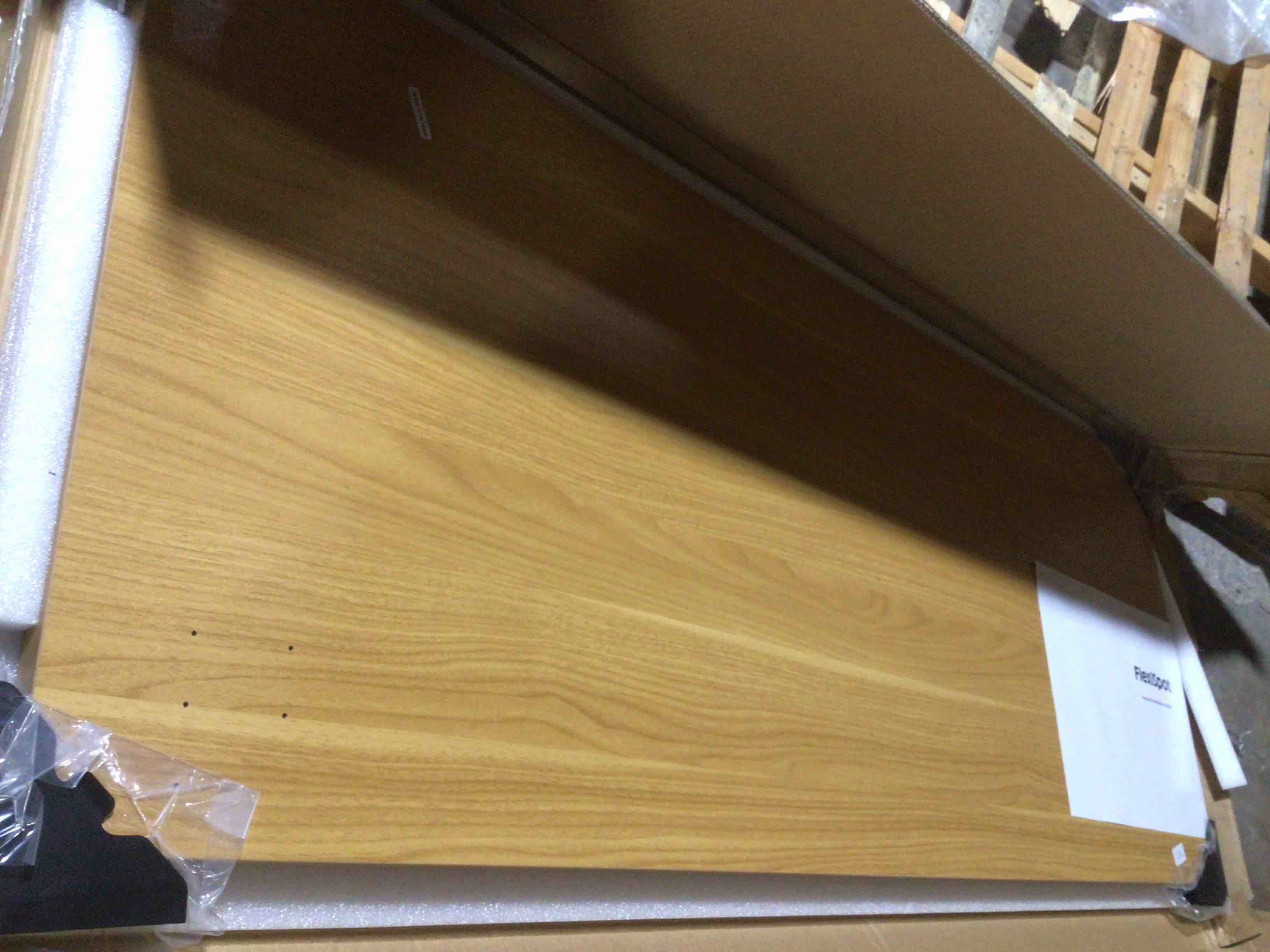 Condition photo showing Good Condition for FLEXISPOT Whole Piece 60"x24" Desktop 1" Thickness Height Adjustable Desk Rectangular Tabletop Maple Board (60INCH Maple)