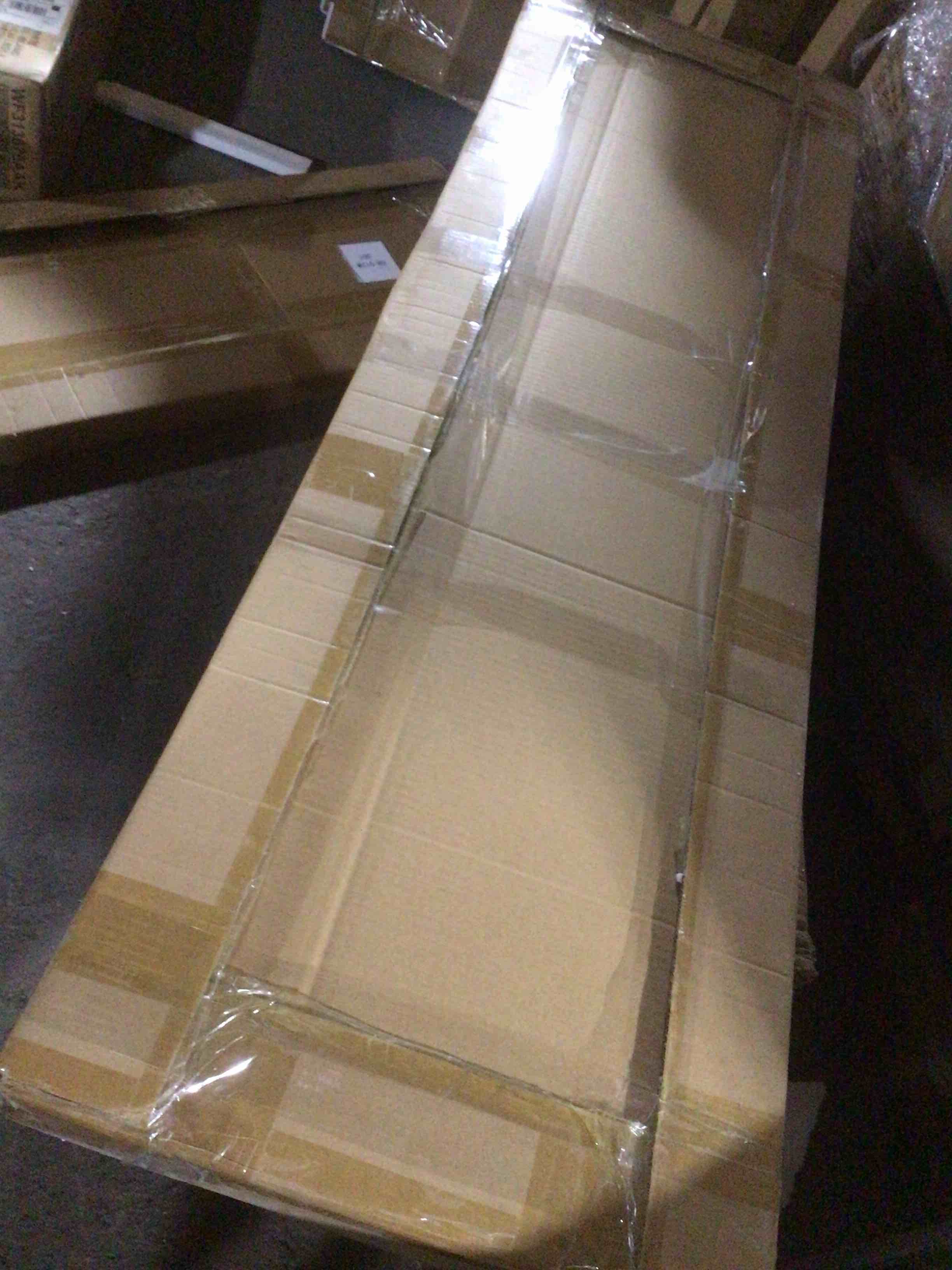 Condition photo showing Good Condition for Replacement shelving for base cabinet , white, 16” x 59” 