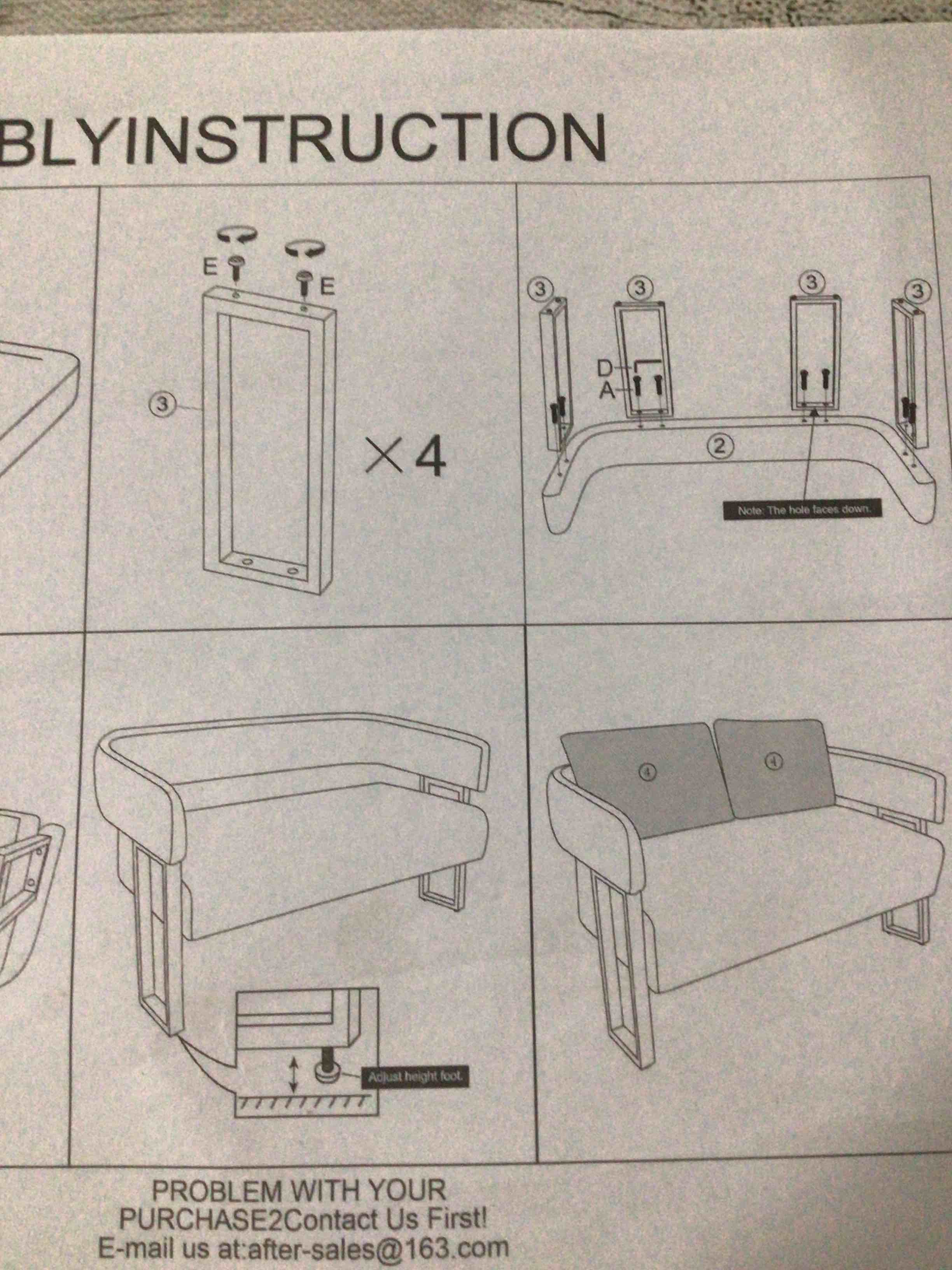 Condition photo showing Good Condition for (similar) (1 box) Sofa 2 Seater ILBRO Boucle Green/ Light Brown
