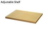 (1 pc) Replacement shelving for base cabinet, natural (10” x 47.5) 