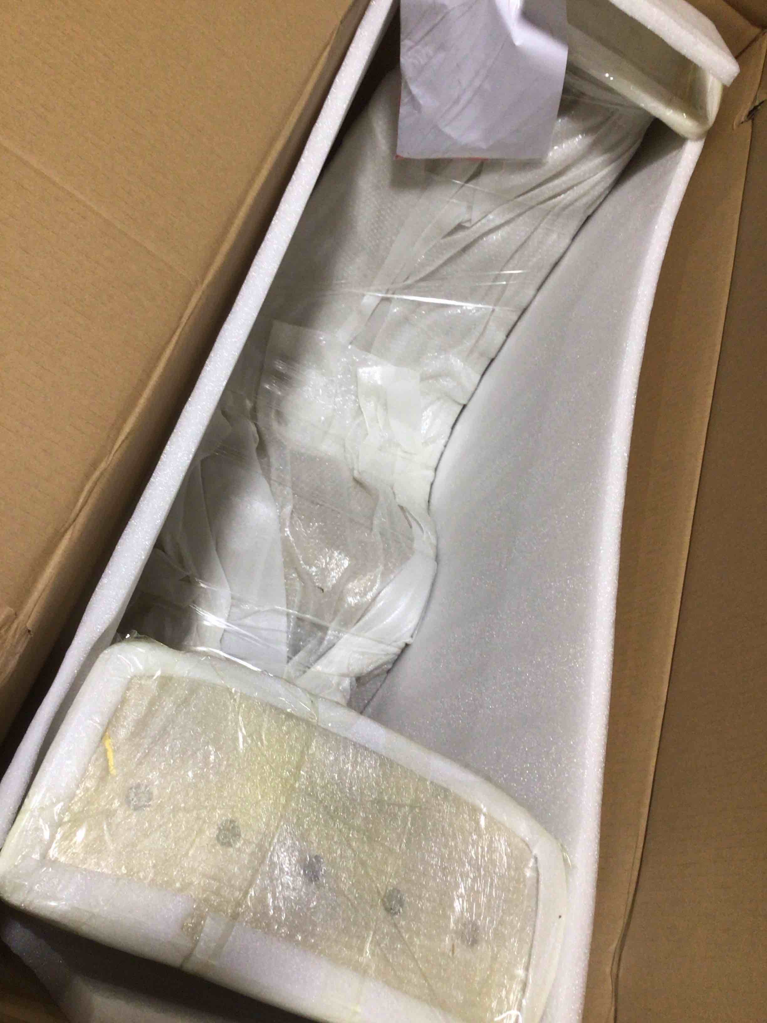 Condition photo showing Good Condition for (only the base) Behesh 78.74" Luxury Rectangle Sintered Stone Dining Table with Stainless Steel Base for 8-10 ( Included Two Packages, One Package for the Table Top and One Package for the Base?