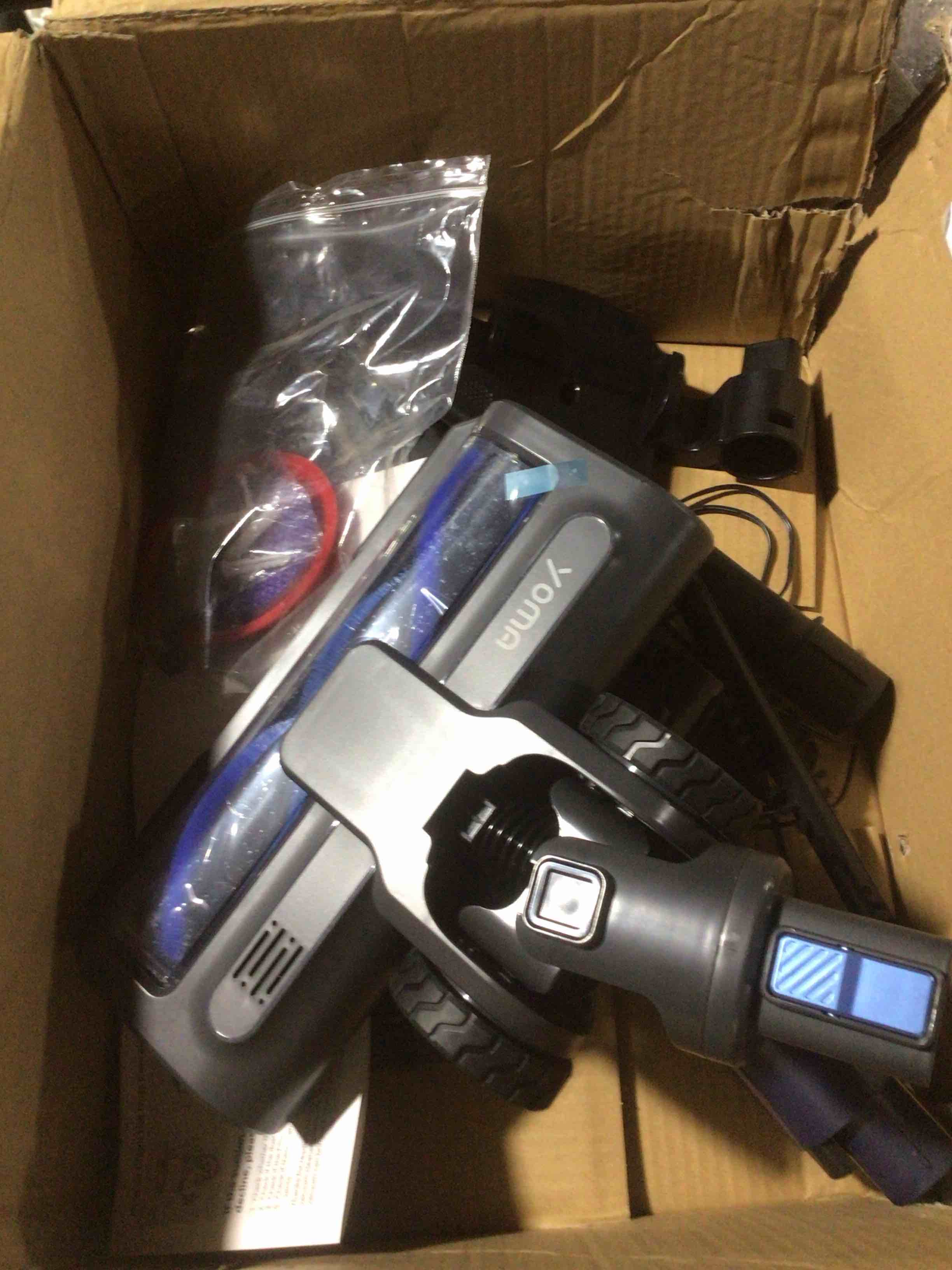 Condition photo showing As Is for poweart n7s cordless vacuum cleaner, 6-in-1 lightweight stick vacuum with powerful suction, 6-cell 2200mah rechargeable battery