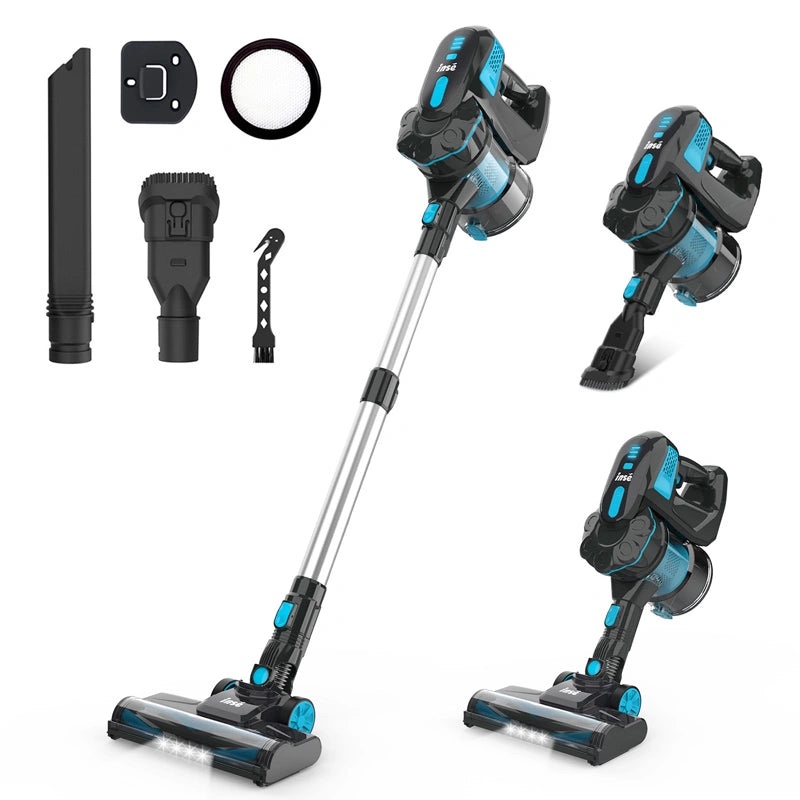 inse v770 cordless vacuum cleaner 12kpa suction power for harwood floor cleaning