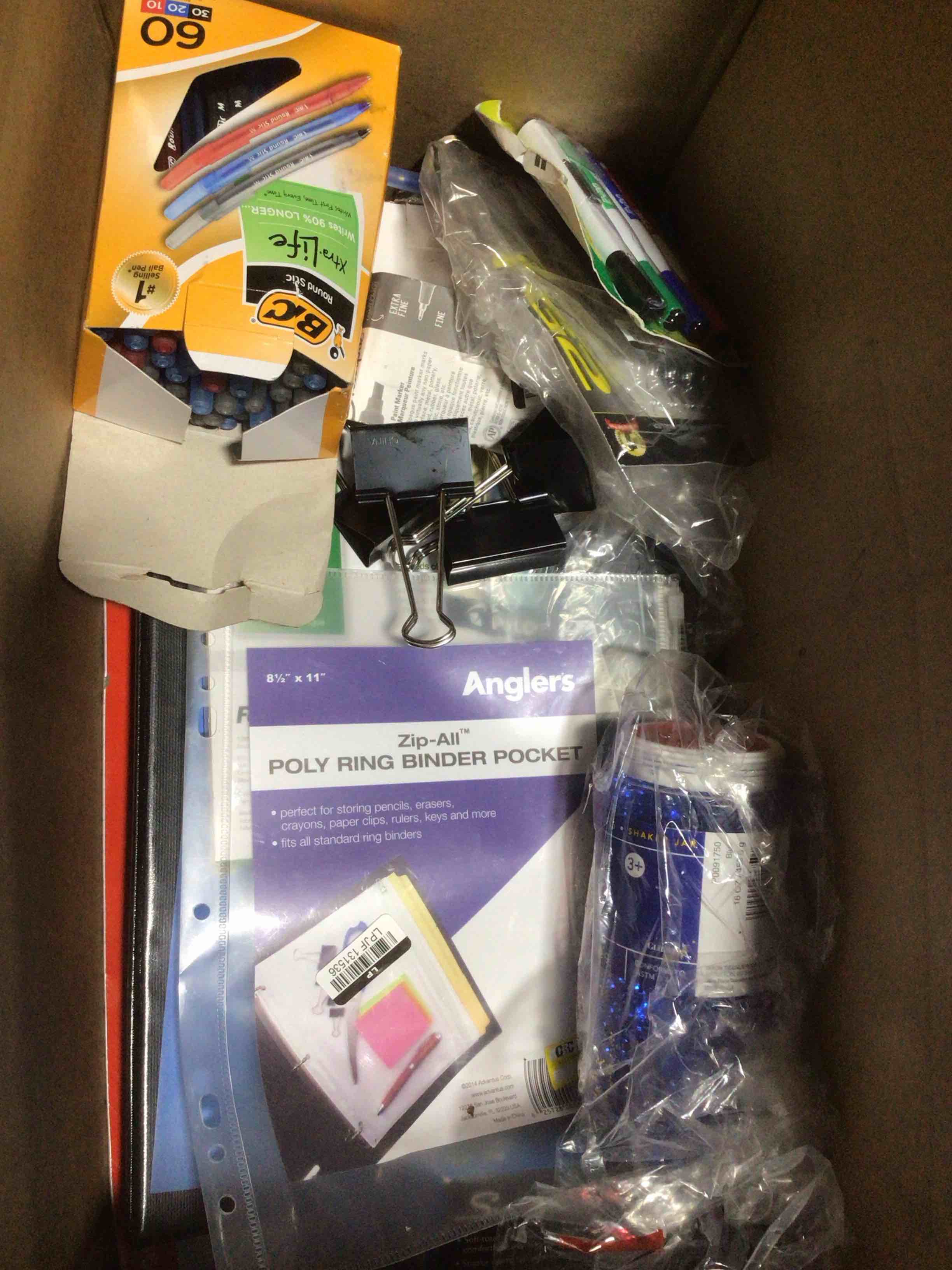 Condition photo showing Good Condition for Variety of things for office or school (hard shell case iPad mini 6, the very hungry caterpillar 36’, glitter, markers, Among others)