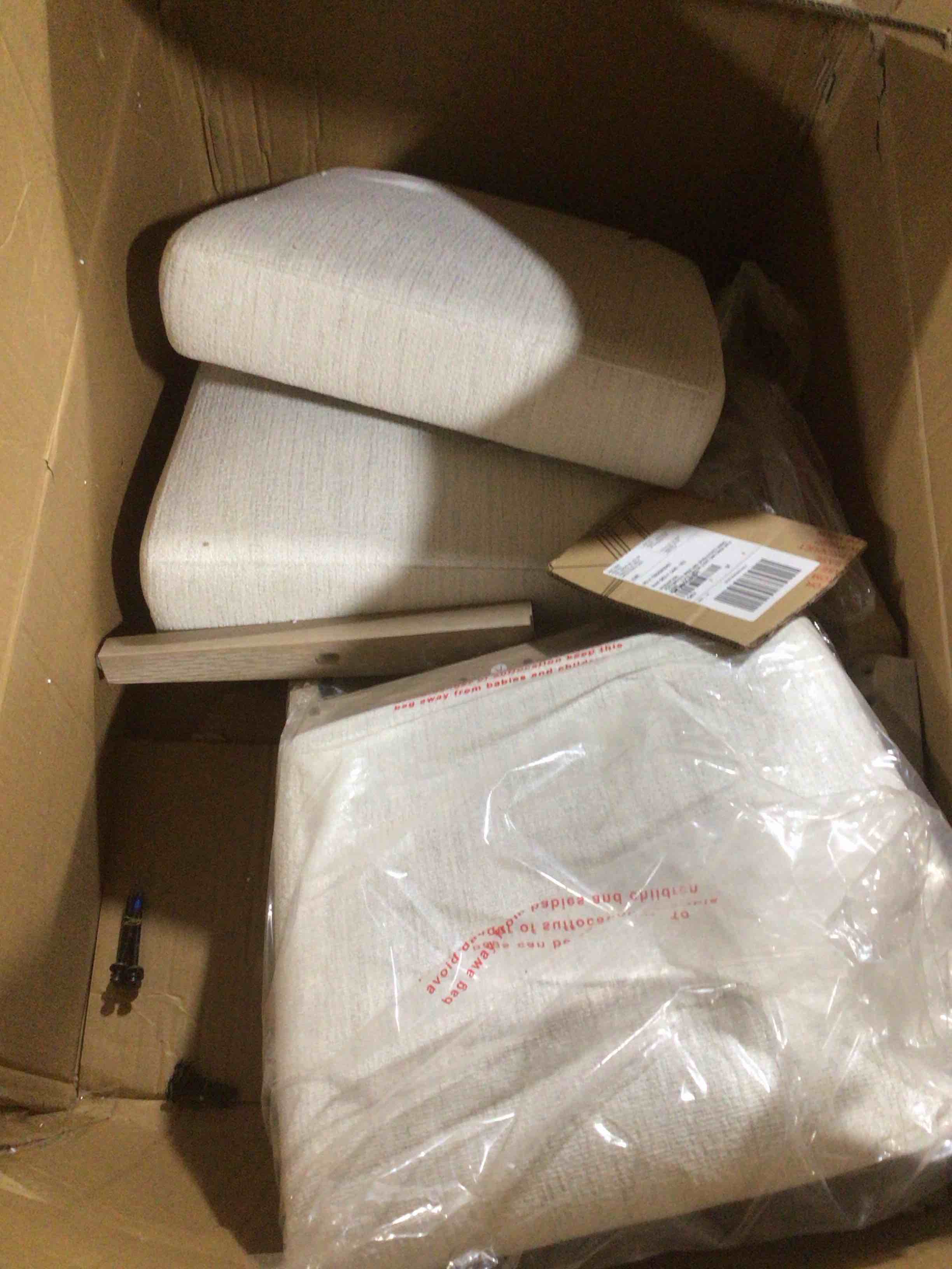 Condition photo showing As Is for Hillsdale Furniture Portsmouth Wood Dining Chair, Set of 2, Light Oak