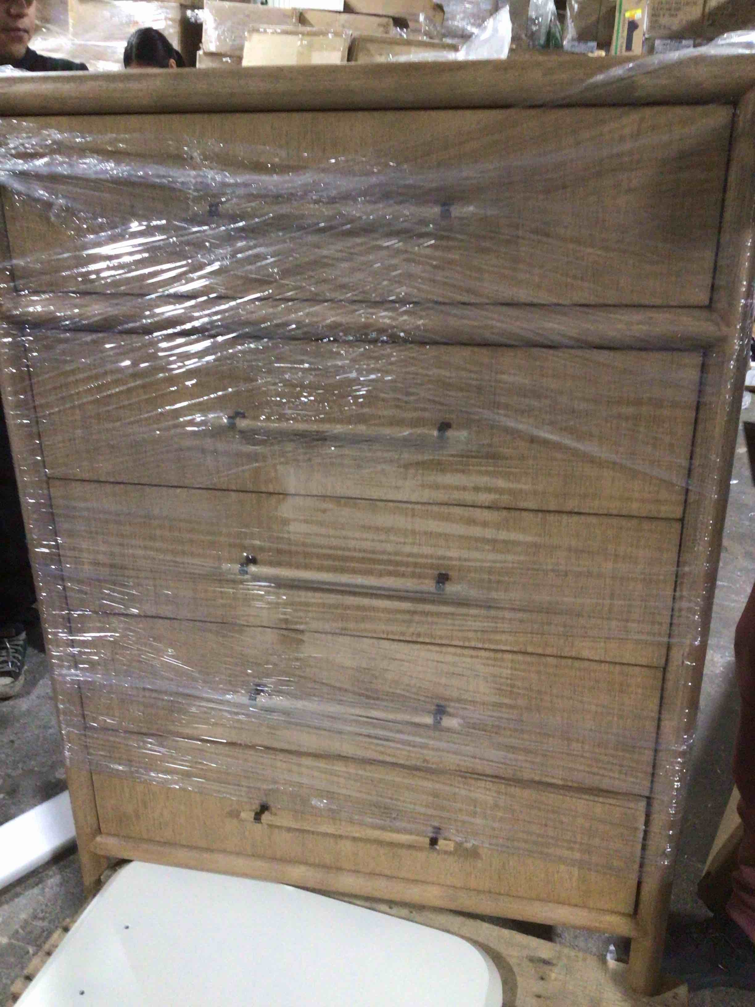 Condition photo showing As Is for Westen 5-Drawer Chest