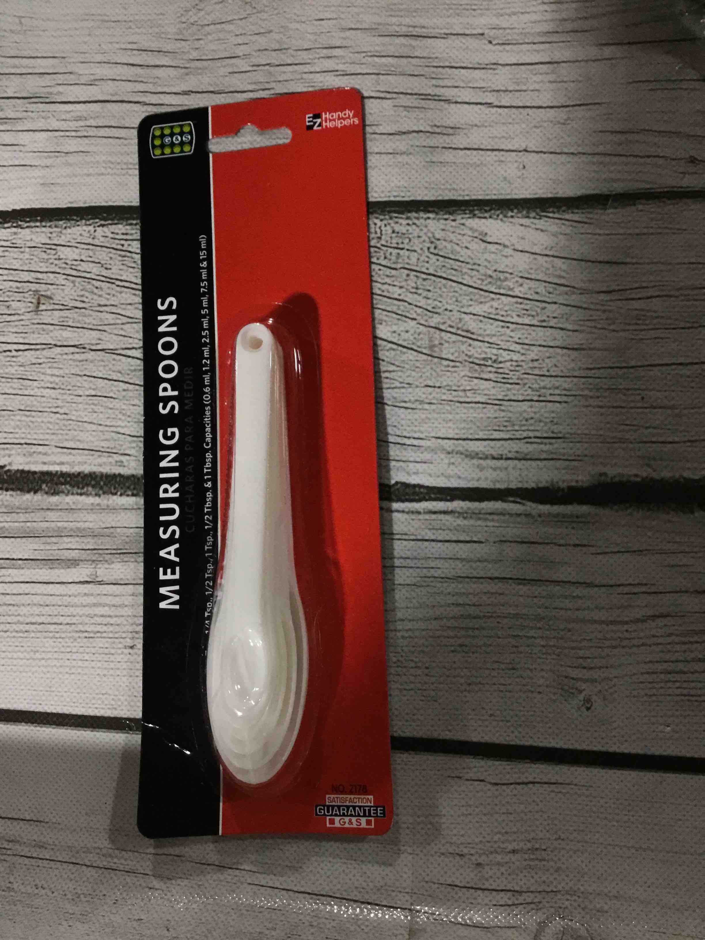 Condition photo showing Good Condition for cuisipro stainless steel measuring spoon set