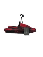 mens slip on slides shoes slippers sandal size 11/12sherpa 