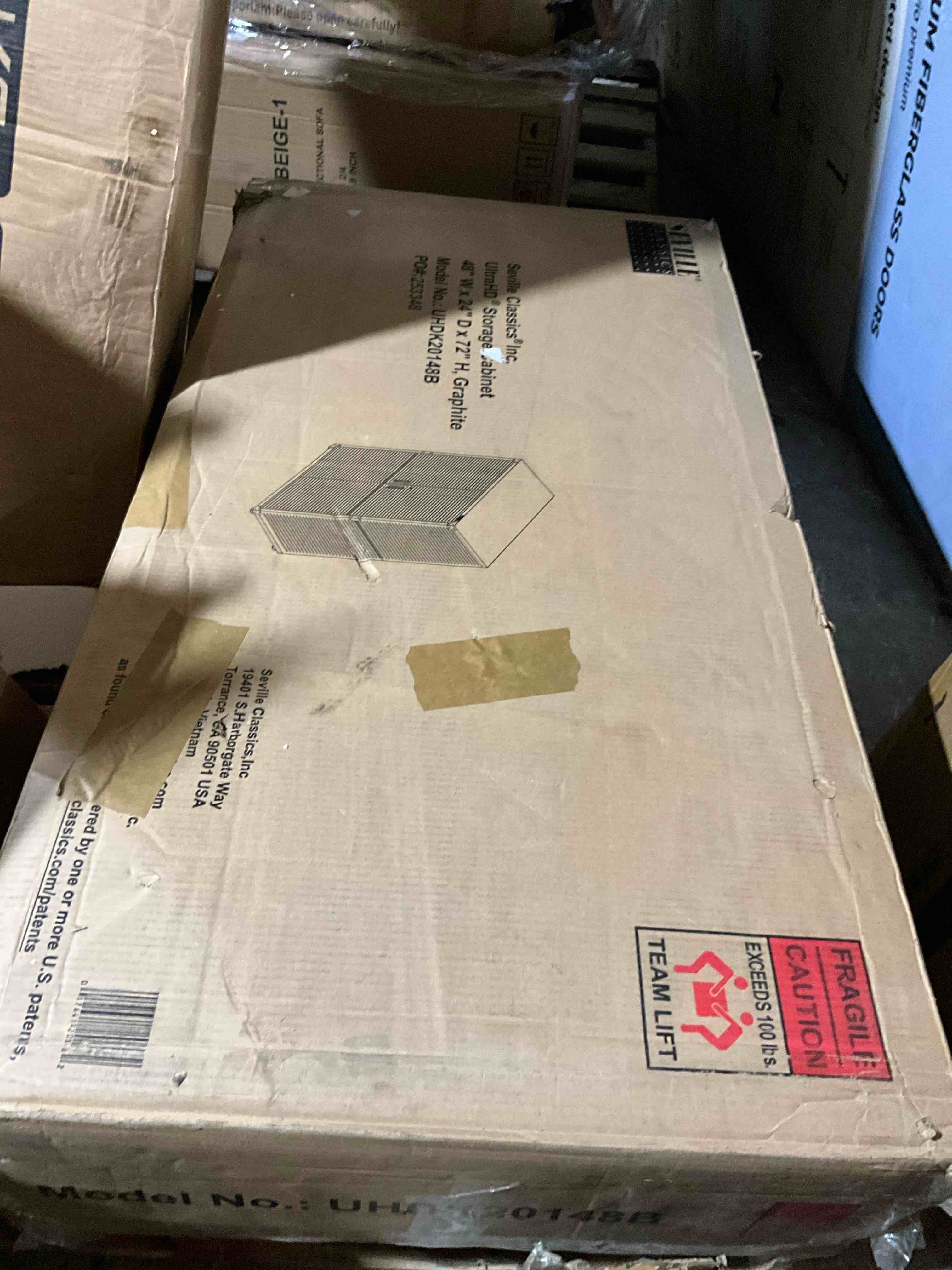 Condition photo showing New/Like New for ultrahd® storage cabinet, graphite