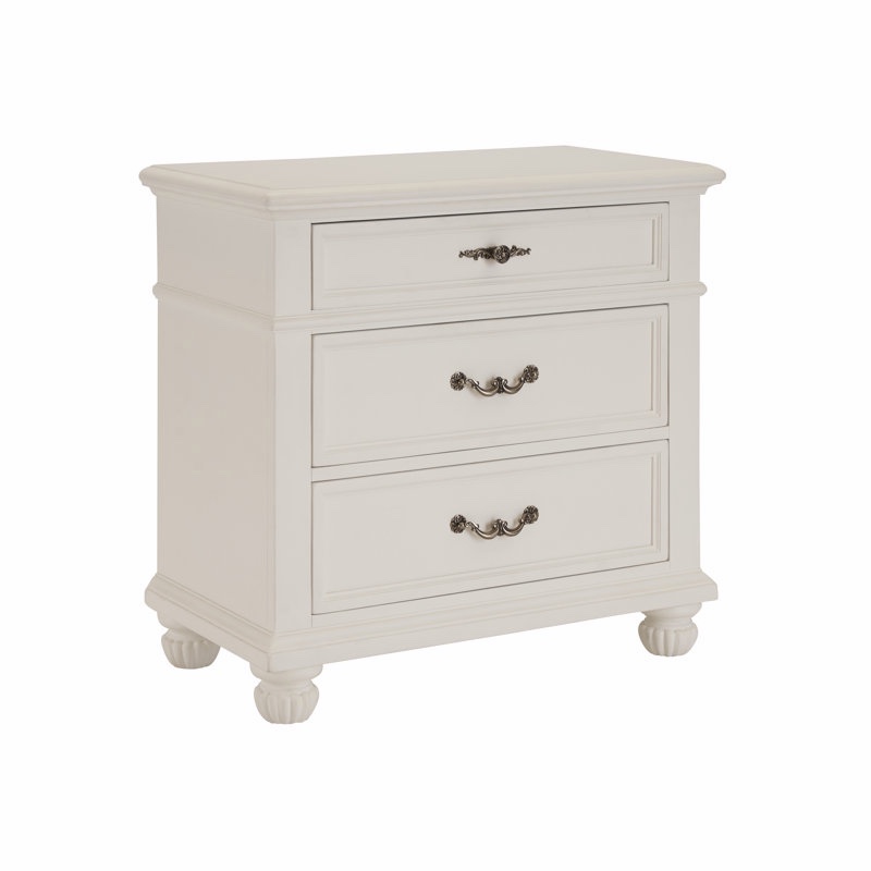 villa blanca 36” w solid wood nightstand 