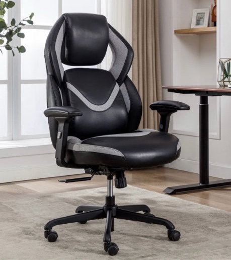 gamers unite™ pro-series high back ergonomic chair with air lumbar