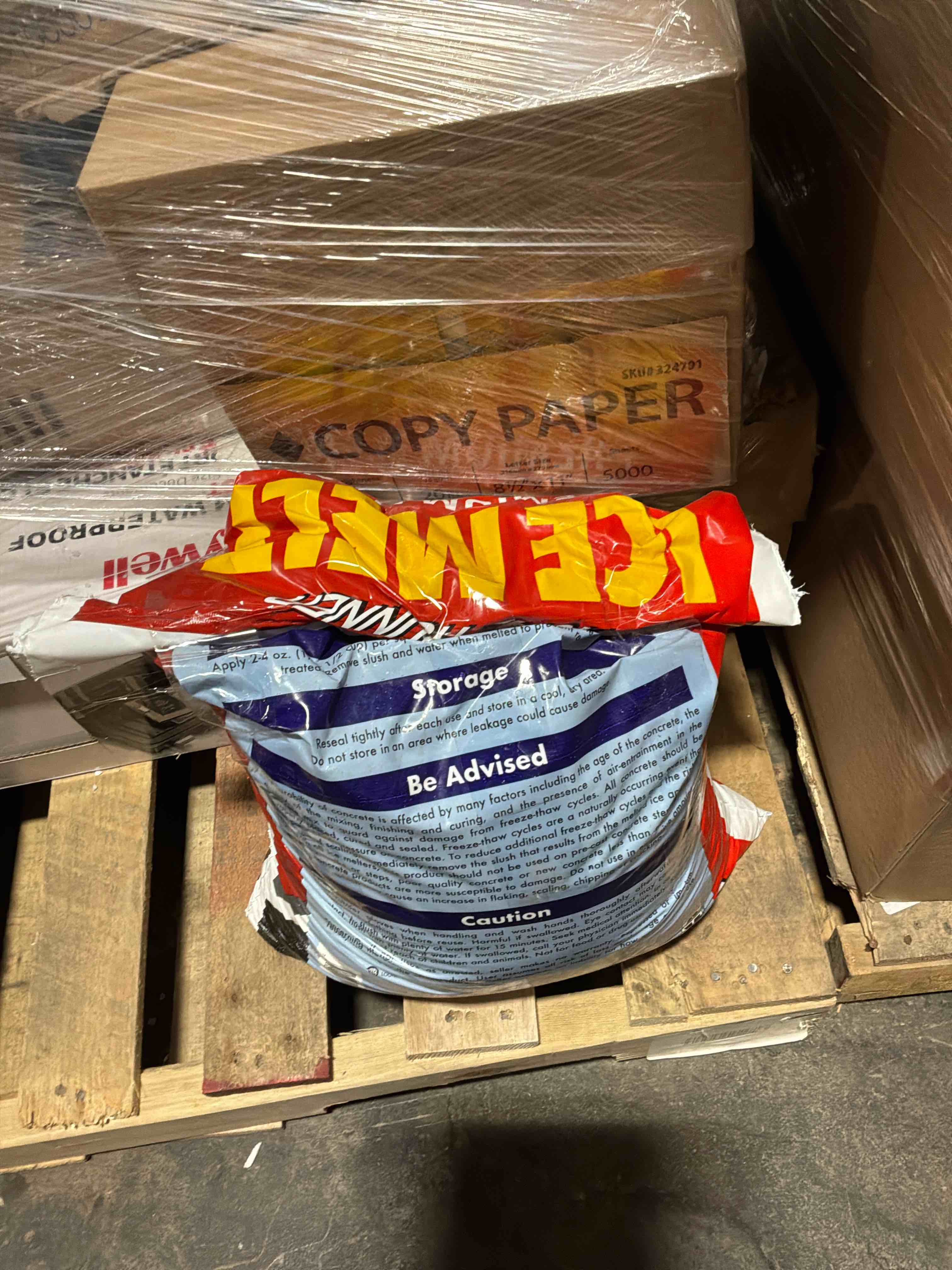 Condition photo showing Good Condition for scotwood road runner blend ice melt 50 lb. bag