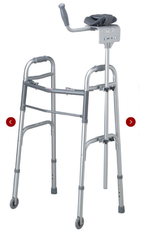 Guardian Walker Platform Attachment by Medline Lightweight accessory designed to straighten the arm and provide support