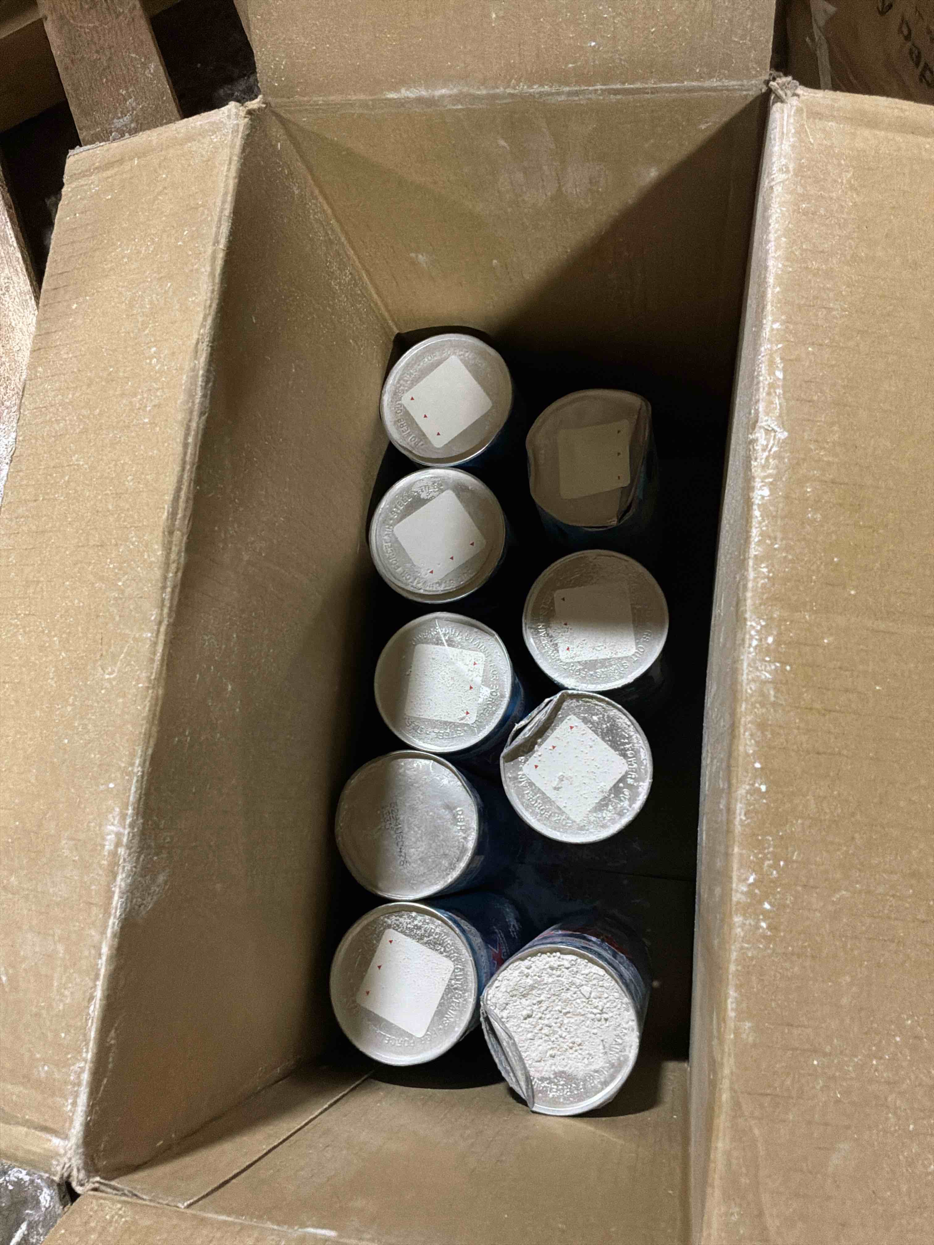 Condition photo showing Good Condition for box of 9 ajax oxygen bleach powder cleanser  21 ounce can