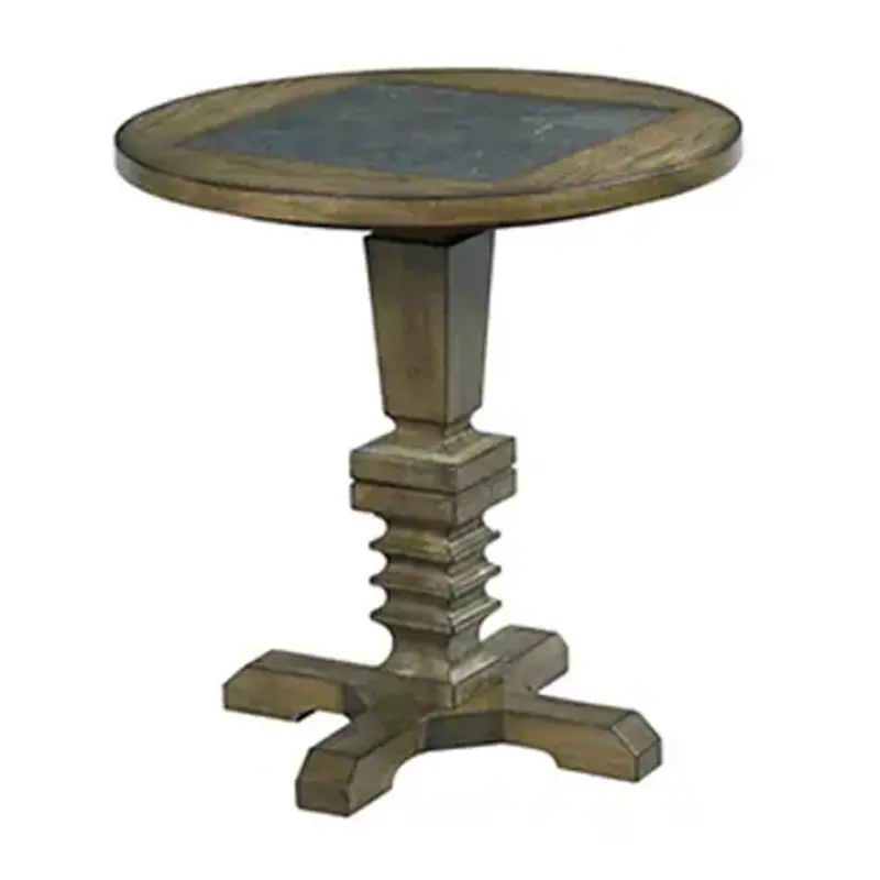 Hammary Furniture Elm Ridge Round Accent Table - Burnished Elm