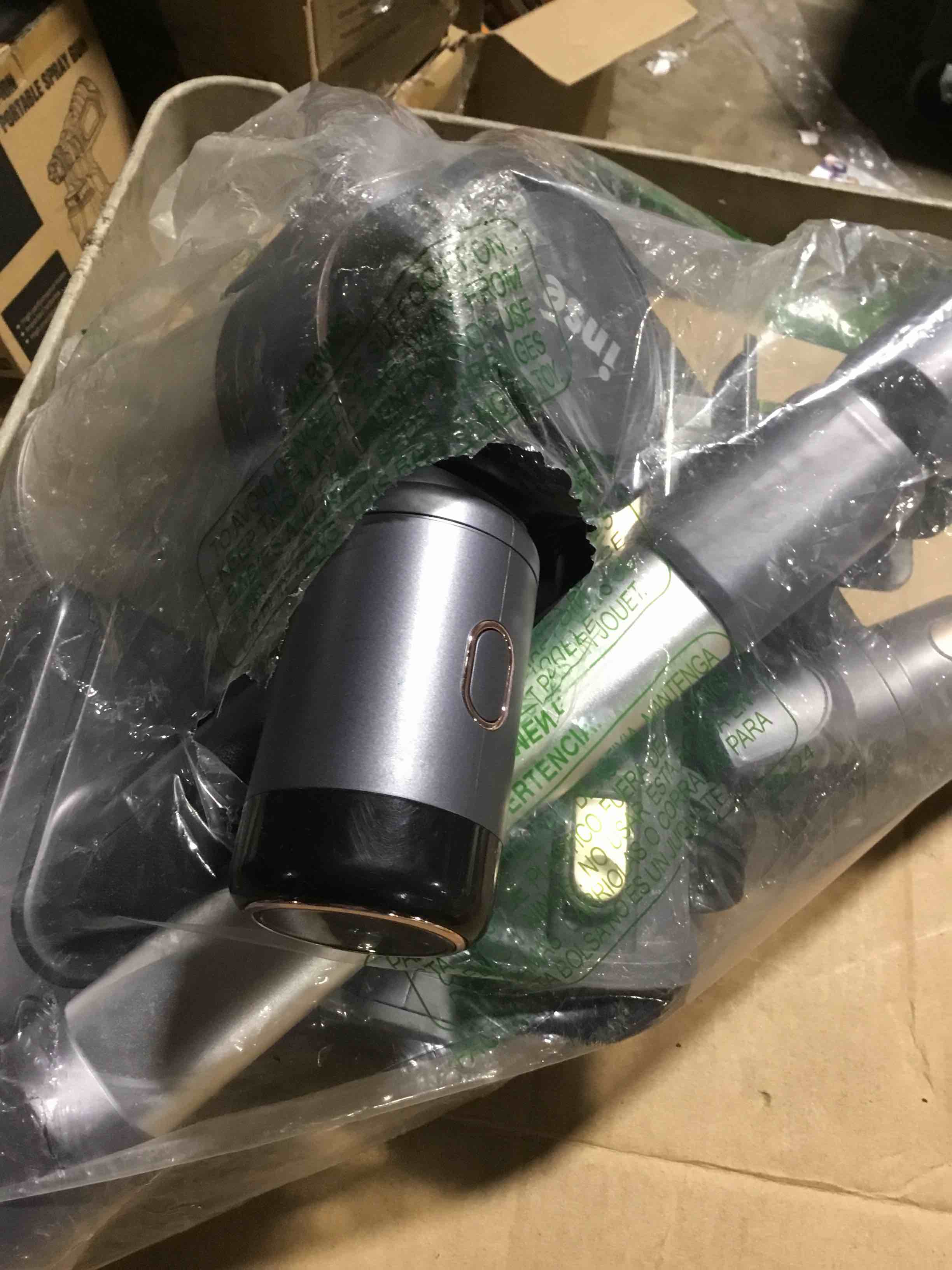 Condition photo showing As Is for INSE S9 Cordless Stick Vacuum 30Kpa For Carpets With Smart Induction and LED Screen