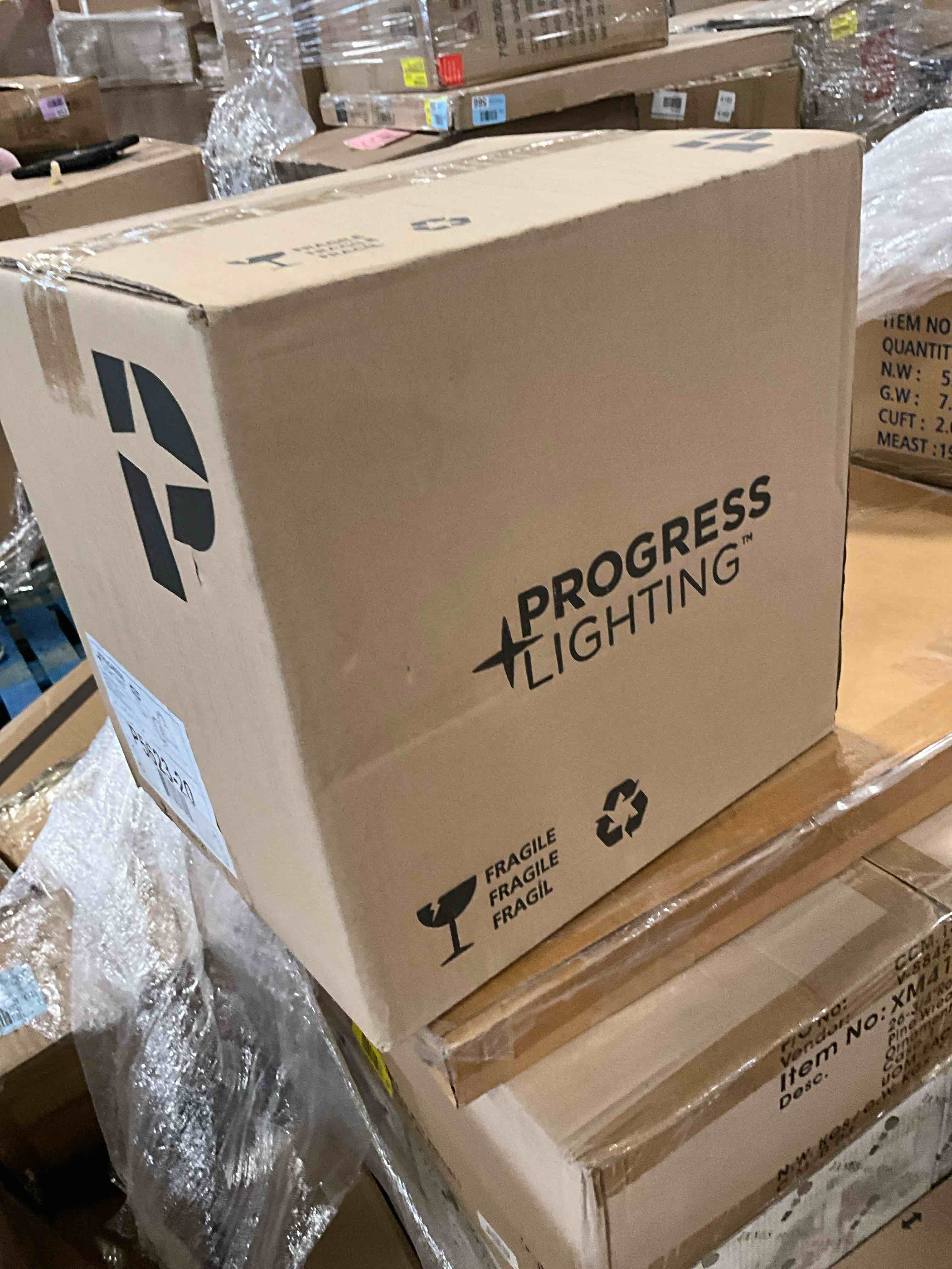 Condition photo showing New/Like New for district collection one-light large wall lantern