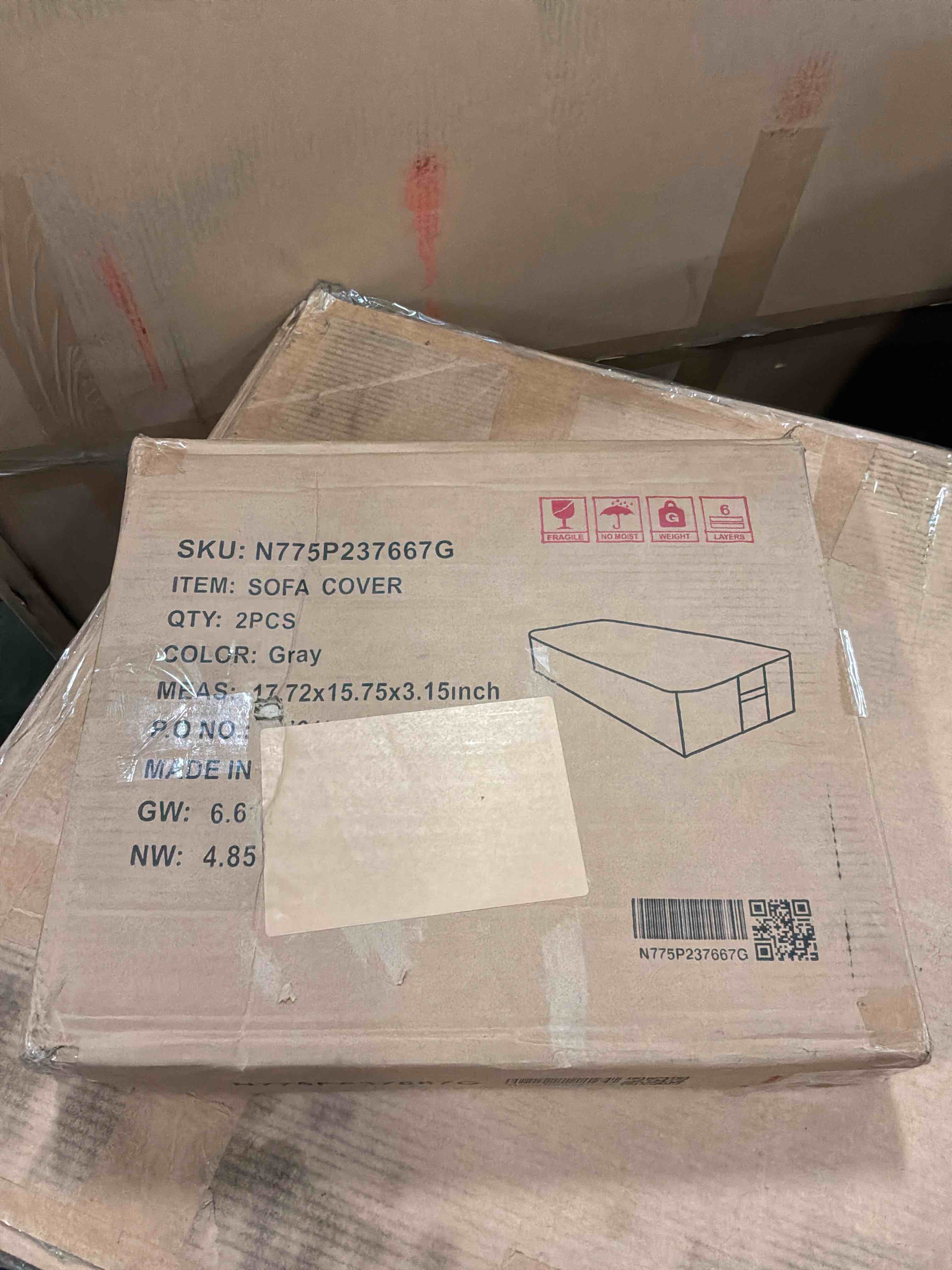 Condition photo showing New/Like New for outdoor patio chaise lounge cover ( set of 4 ) 