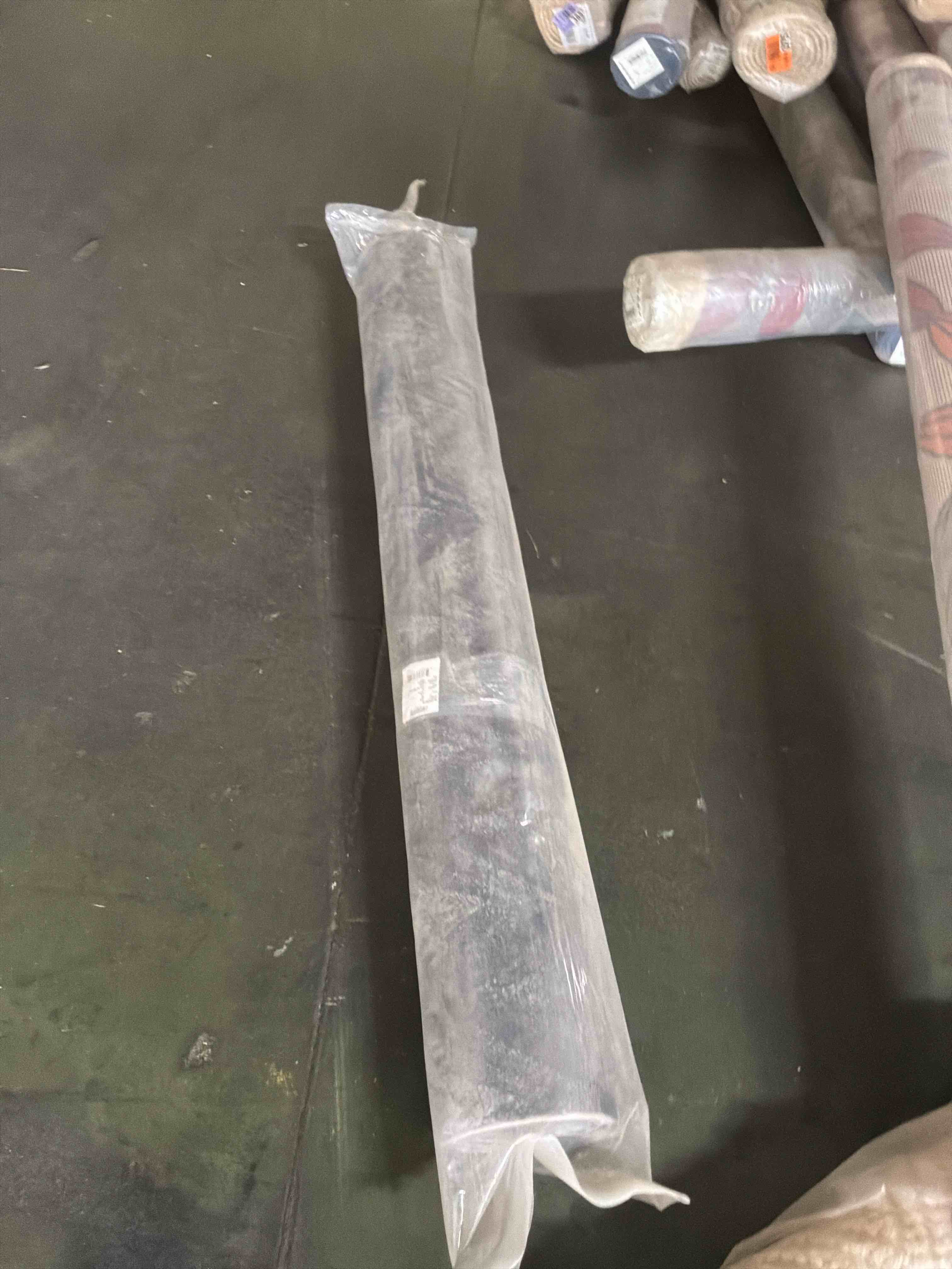 Condition photo showing New/Like New for bleecker modern chevron  gray/white  5  x 8  area rug