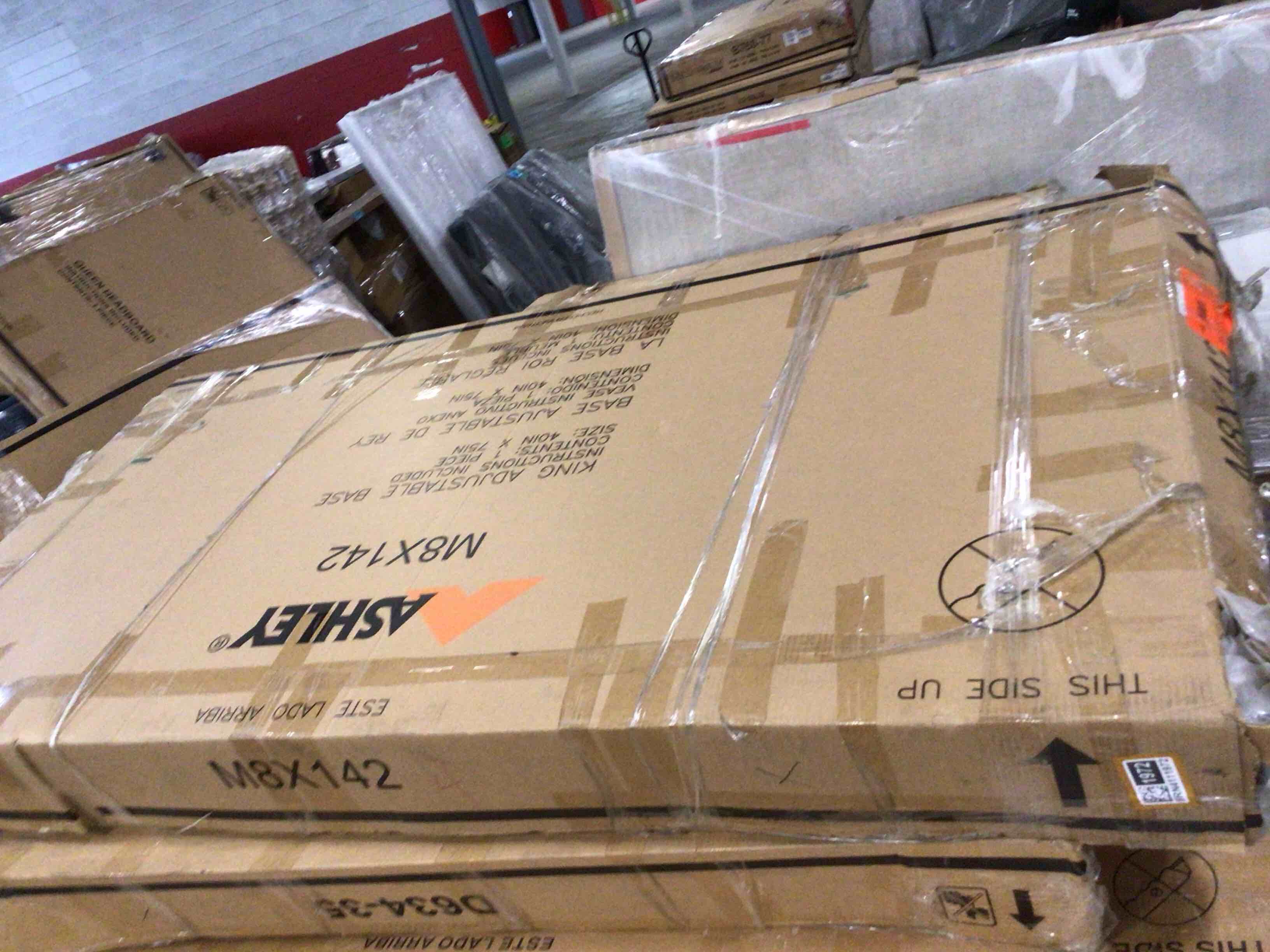 Condition photo showing Good Condition for havalance queen headboard 