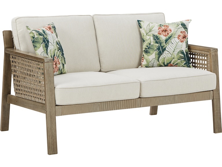 loveseat with cushion 