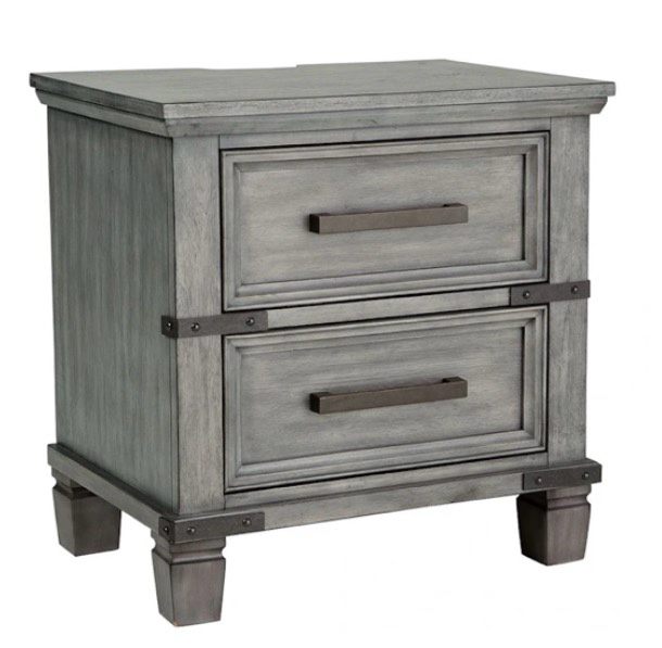 russelyn two drawer night stand
