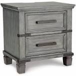 russelyn two drawer night stand