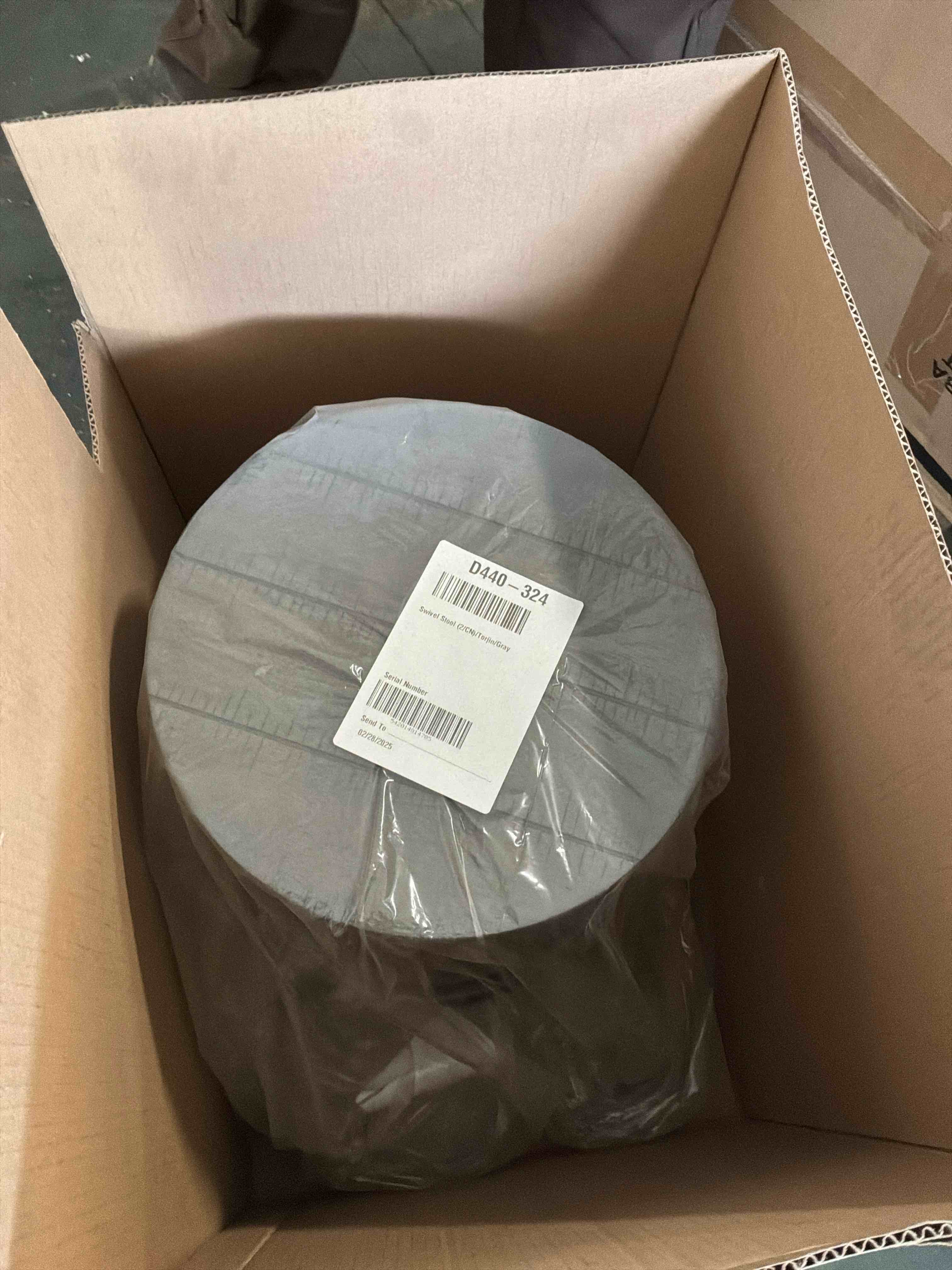 Condition photo showing New/Like New for torjin swivel stool 