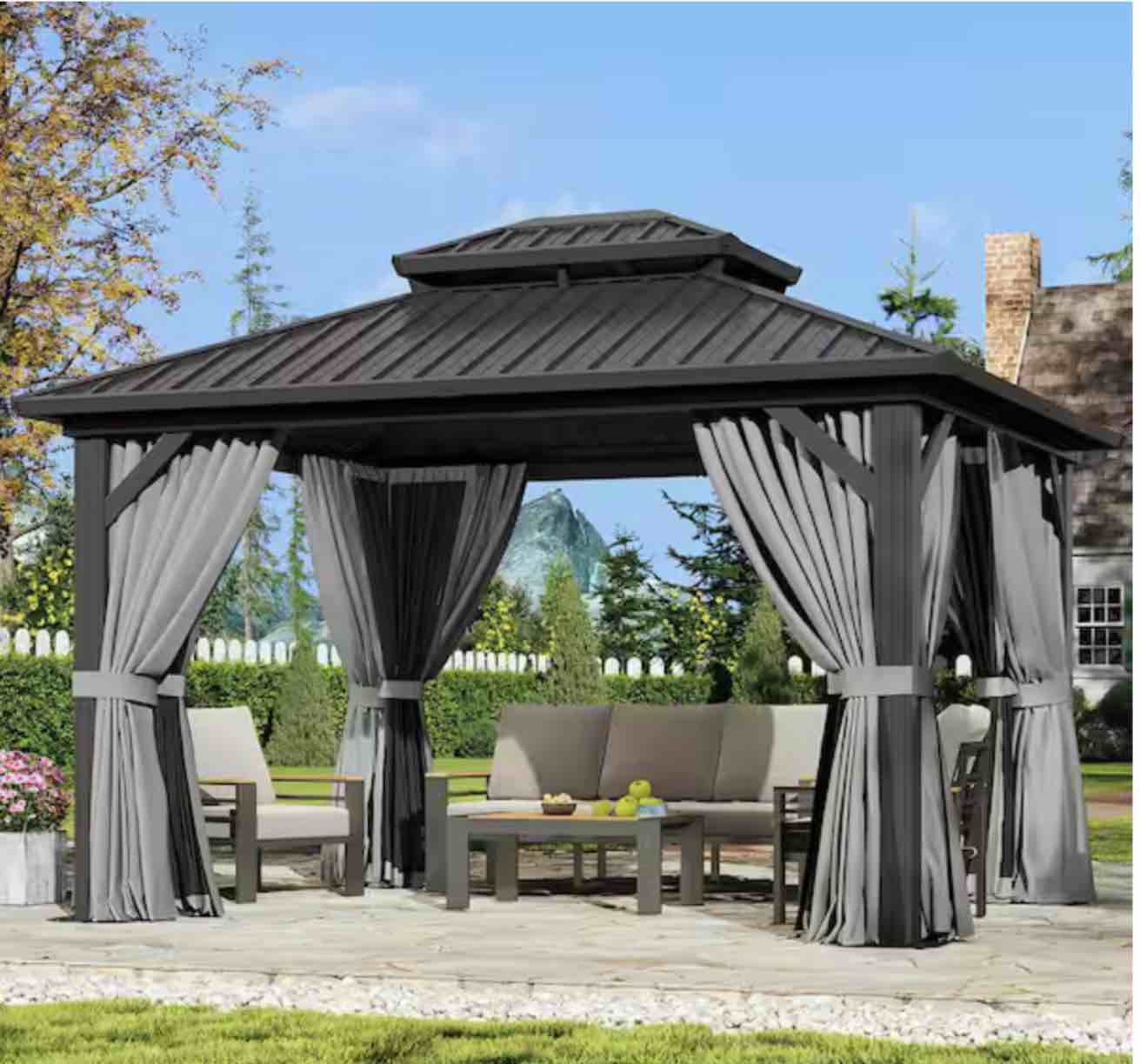 Similar to 10'x13' Soft Double Roof Gazebo