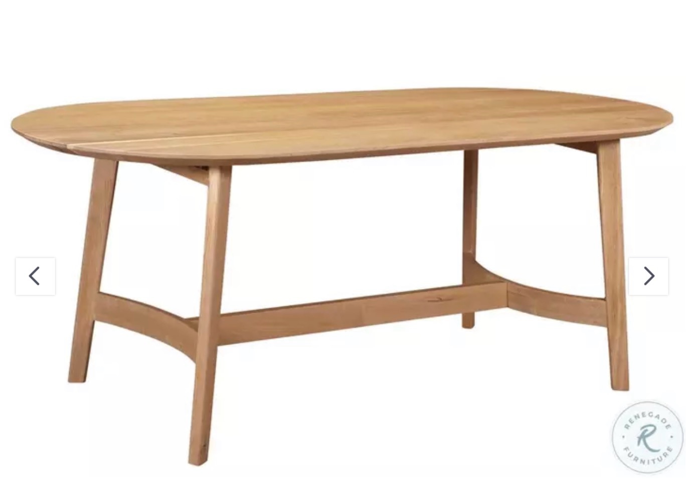 Trie Dining Table Small Natural Top