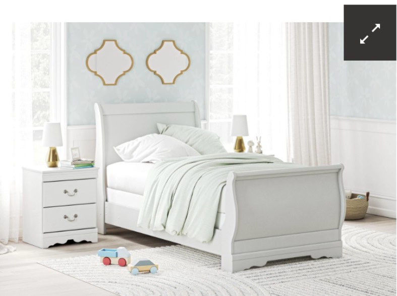Anarasia Twin Sleigh Bed ( footboard only) 