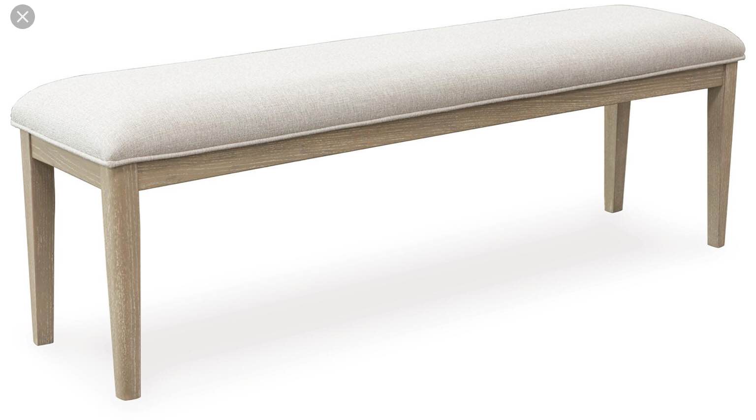 D486-00 Vallardia”Upholstered Dining Bench