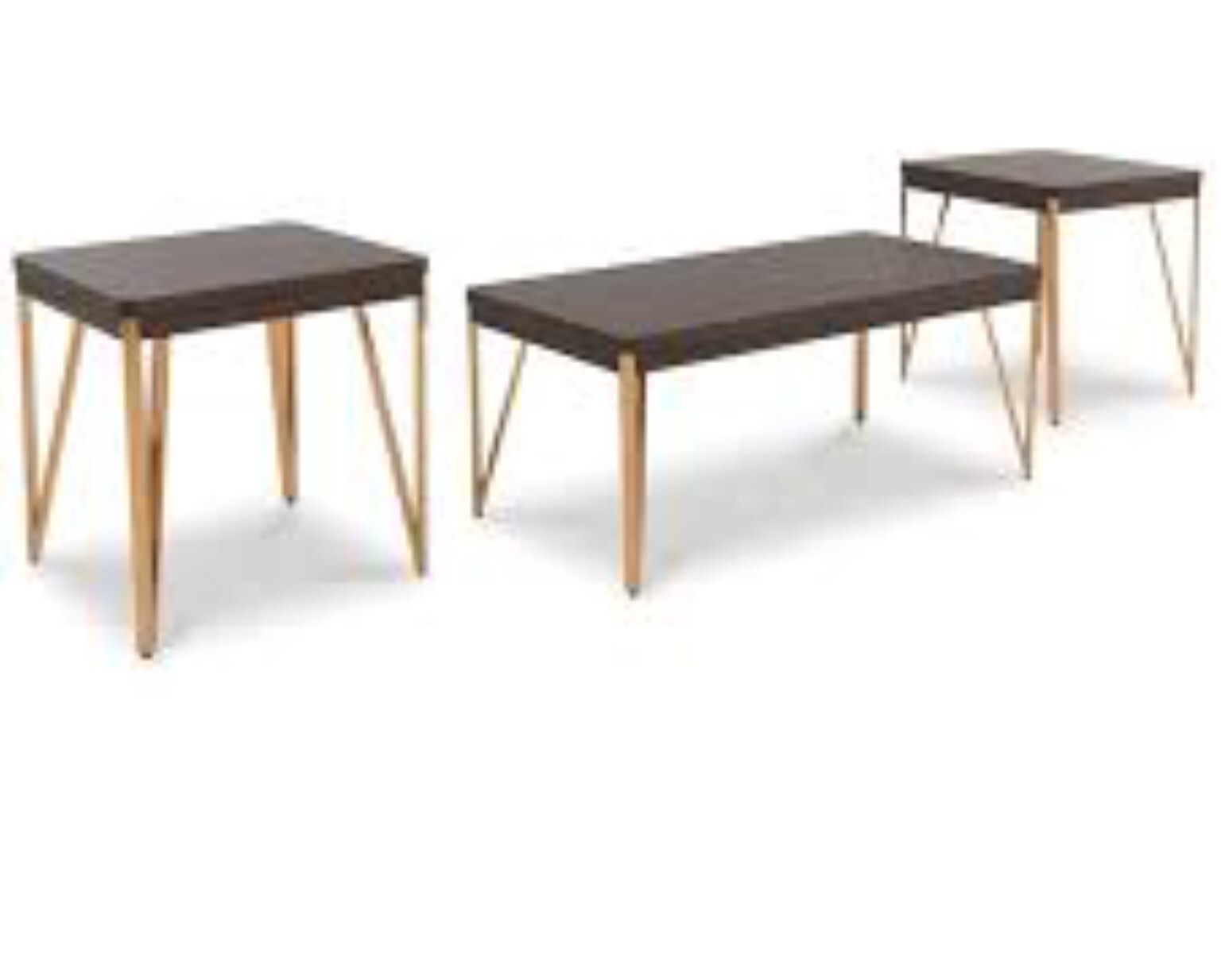     Set of 3. T404-13 Furniture Bandung Bandung Table 