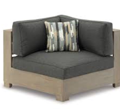 Laf Chair With Throw pillow