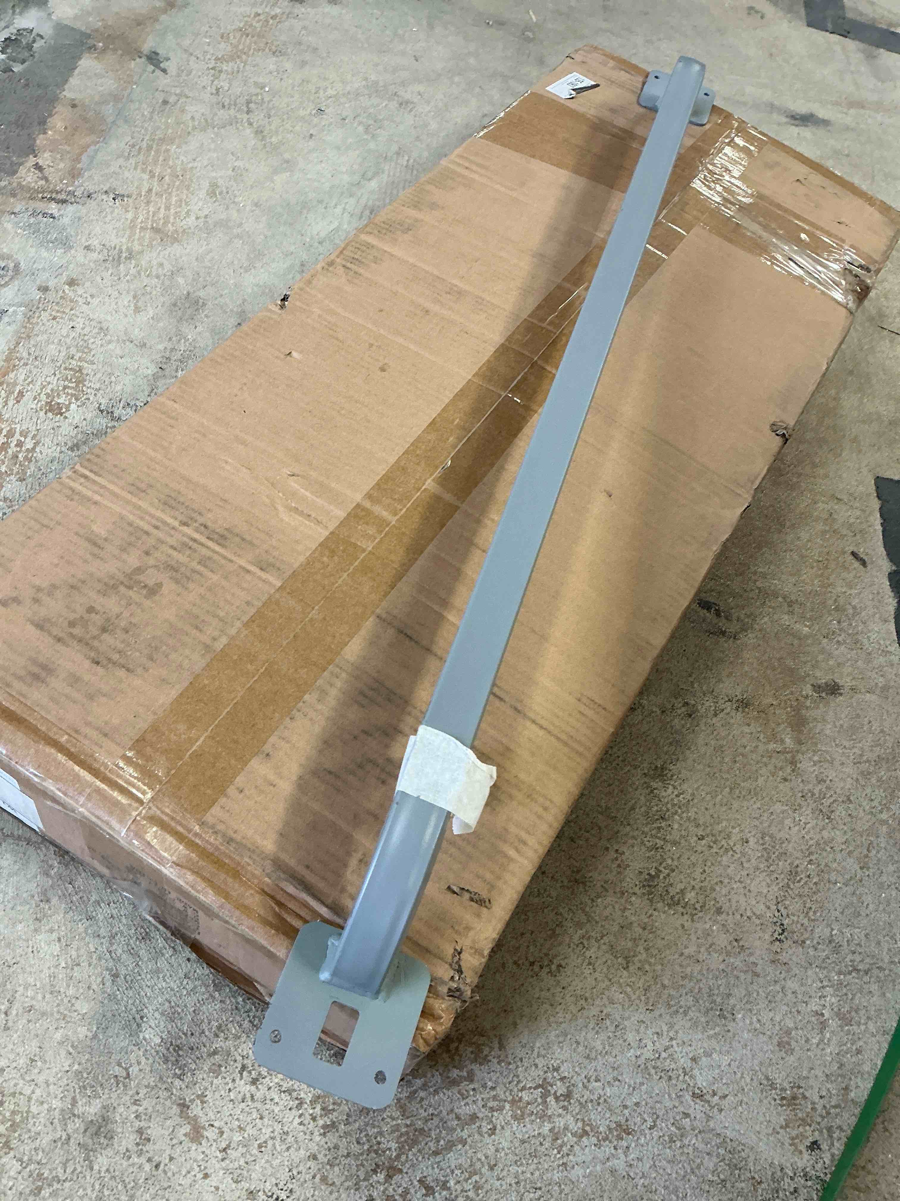 Condition photo showing Good Condition for stainless steel side rail, grey 