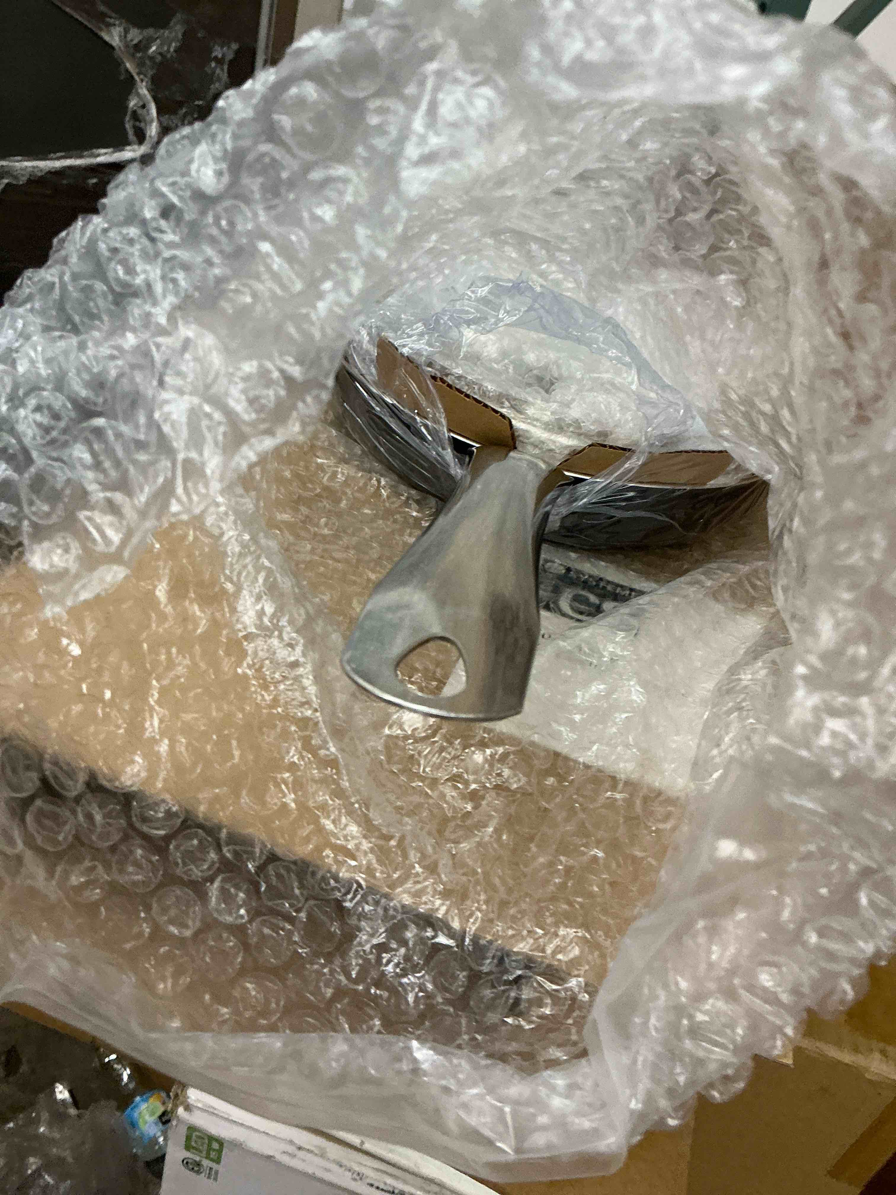 Condition photo showing New/Like New for little skillet with lid - 8  copper nonstick frying pan for oven & stove  100% pfoa free  all stove tops compatible  stainless handle. skillet cookware w/ ceramic coating  aluminum nons