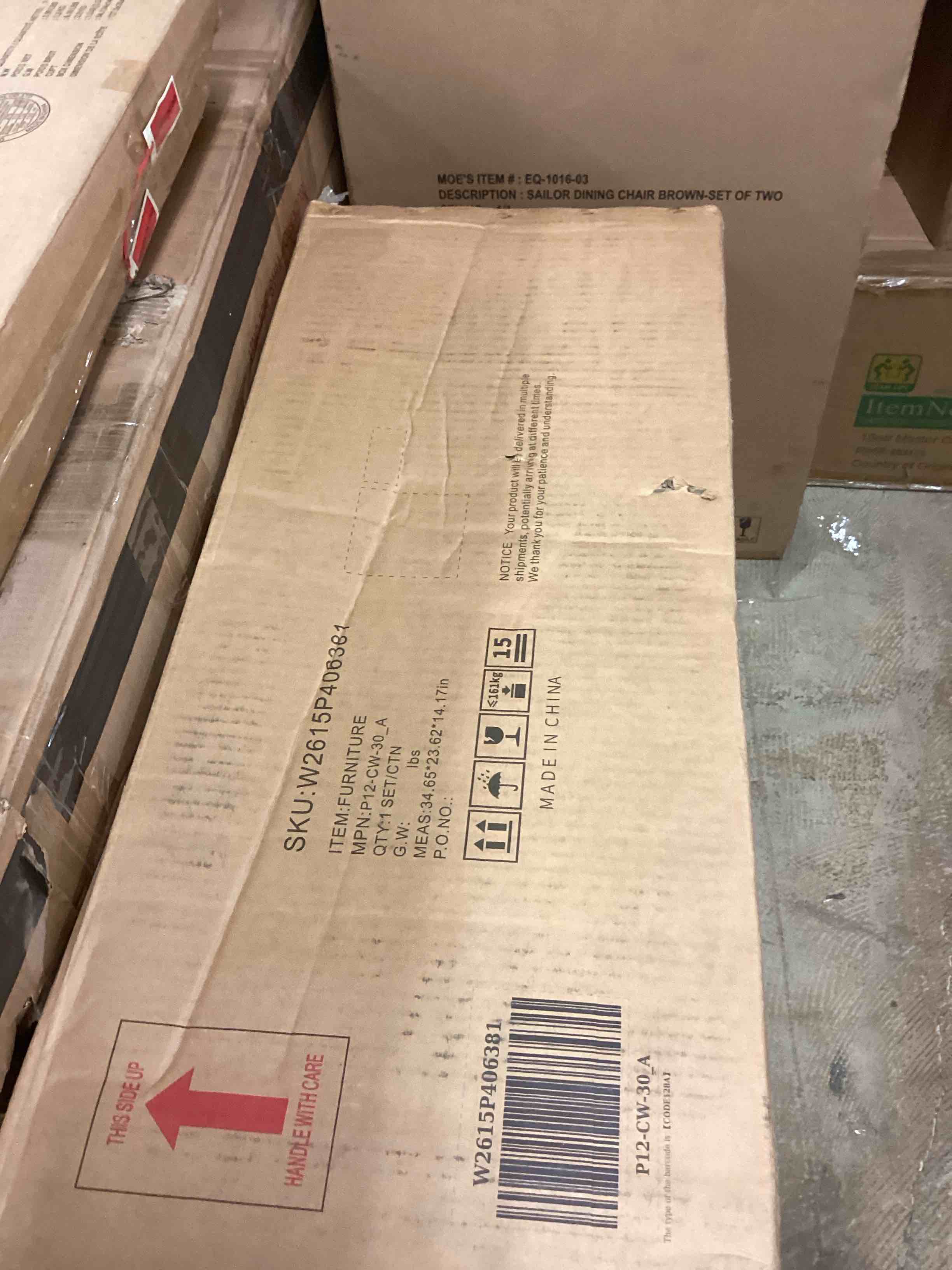 Condition photo showing New/Like New for 30 in sintered stone countertop and undermount ceramic basin with one standard pre-drilled faucet hole - light grey (sink only - no faucet and drain)