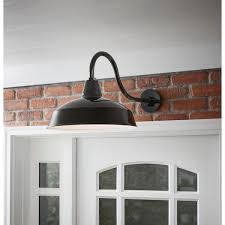 stumbaugh 8" h outdoor barn light fixture
