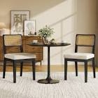 rattan dinning chairs farmhouse dining room chairs 