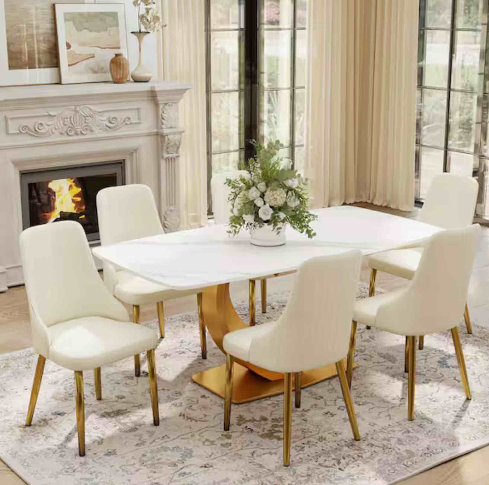 dining chair set of 2 at-dc5w