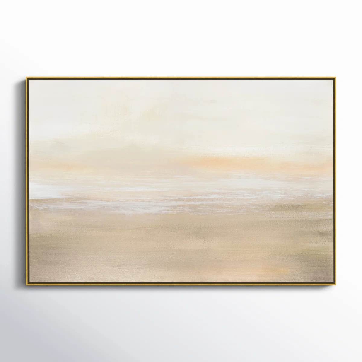Morning Calm - Floater Frame Painting on Canvas 16*24