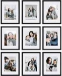 (Set of 9) Gallery Grid Kit Black - Instapoints