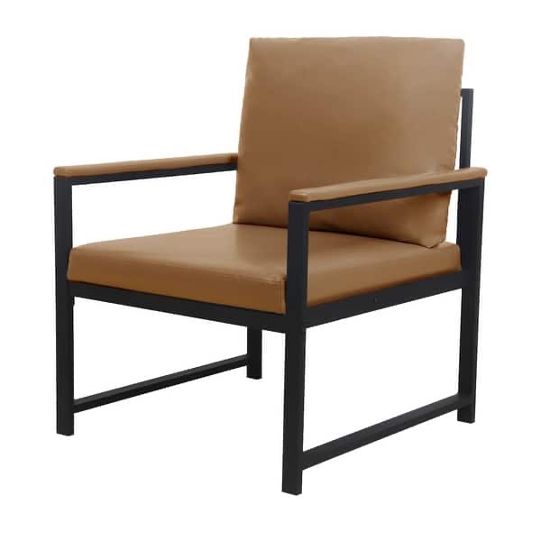 Accent Arm Chair with Extra Thick Padded Backrest