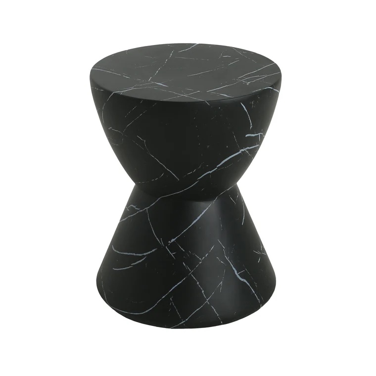 outdoor, lightweight concrete side table