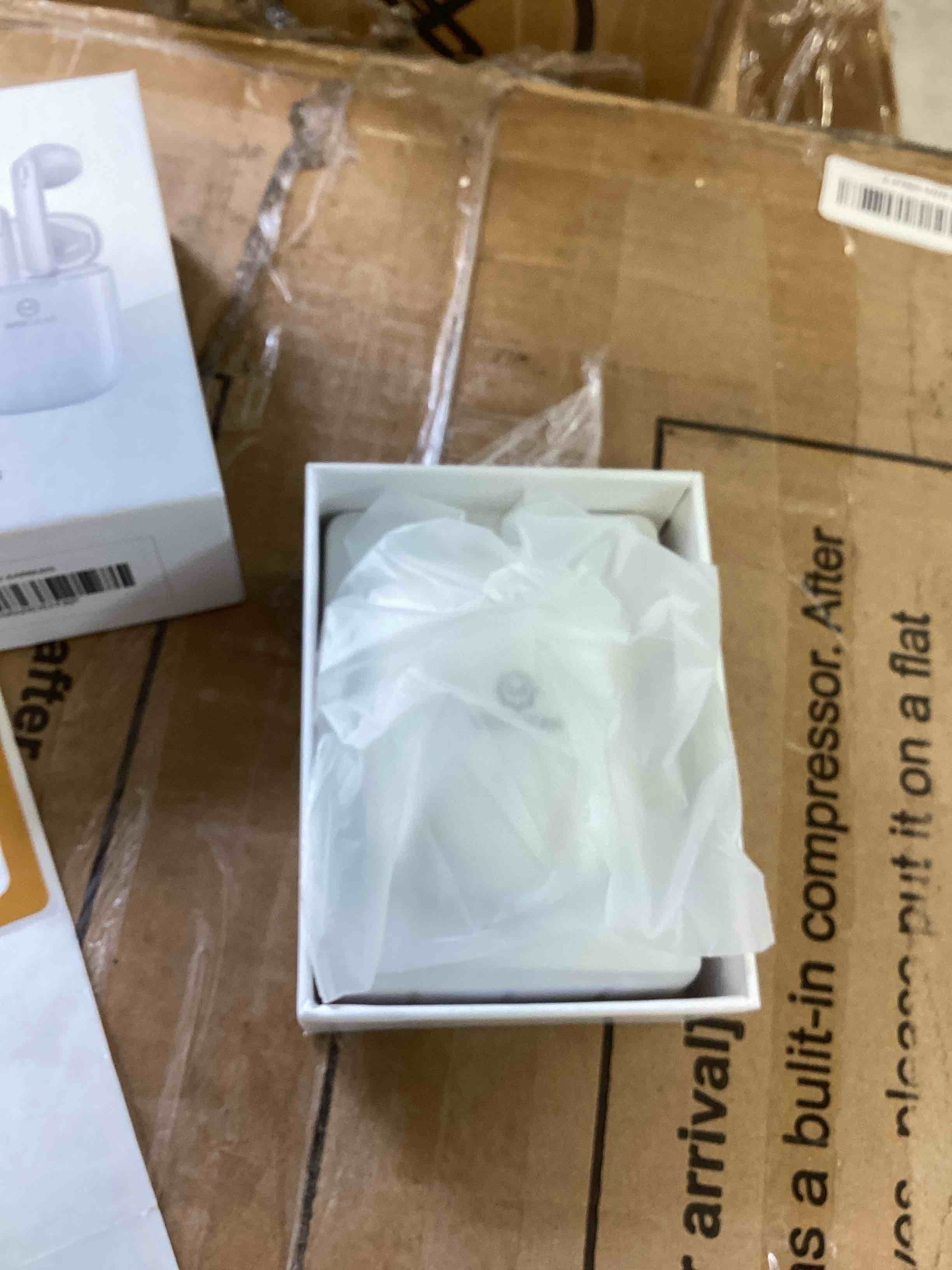 Condition photo showing As Is for wixgear bluetooth 5.0 wireless earbuds - in ear headphones with hd stereo sound, 30h playtime, ipx5 waterproof, built-in microphone, earbuds wireless bluetooth for work, travel, gym
