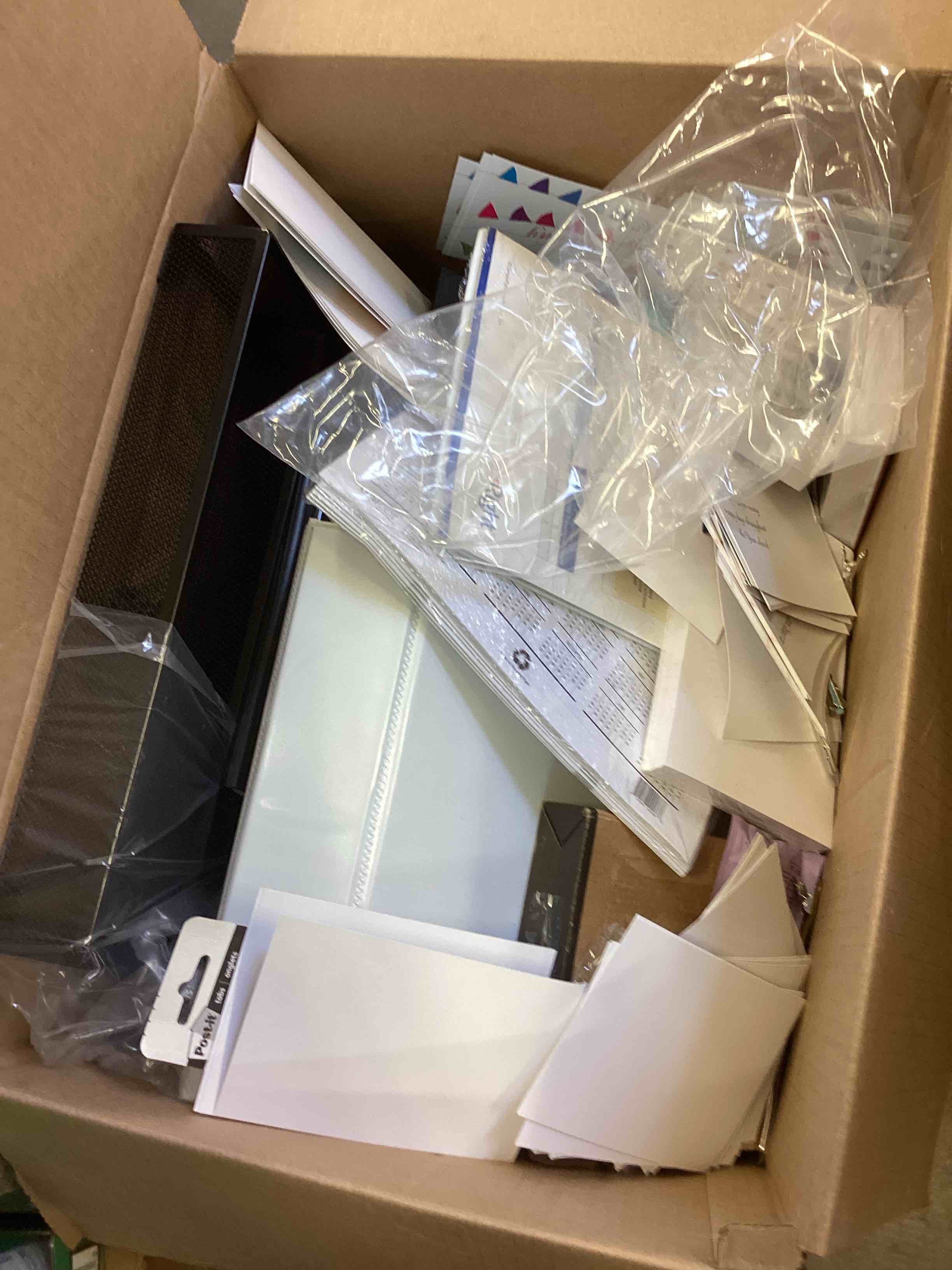 assorted office supplies 