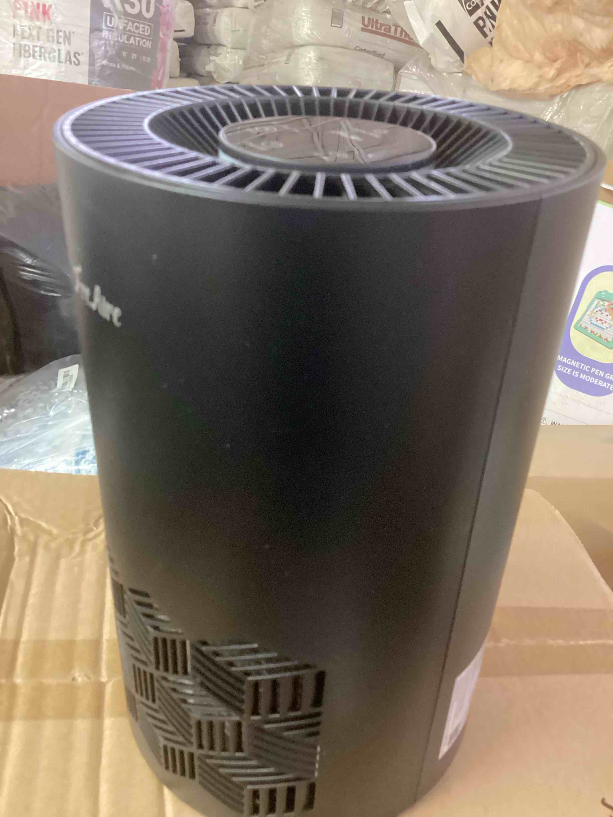 Condition photo showing New/Like New for freaire hepa air purifier kn-6391rgb desktop h13 filter rgb lights quiet black