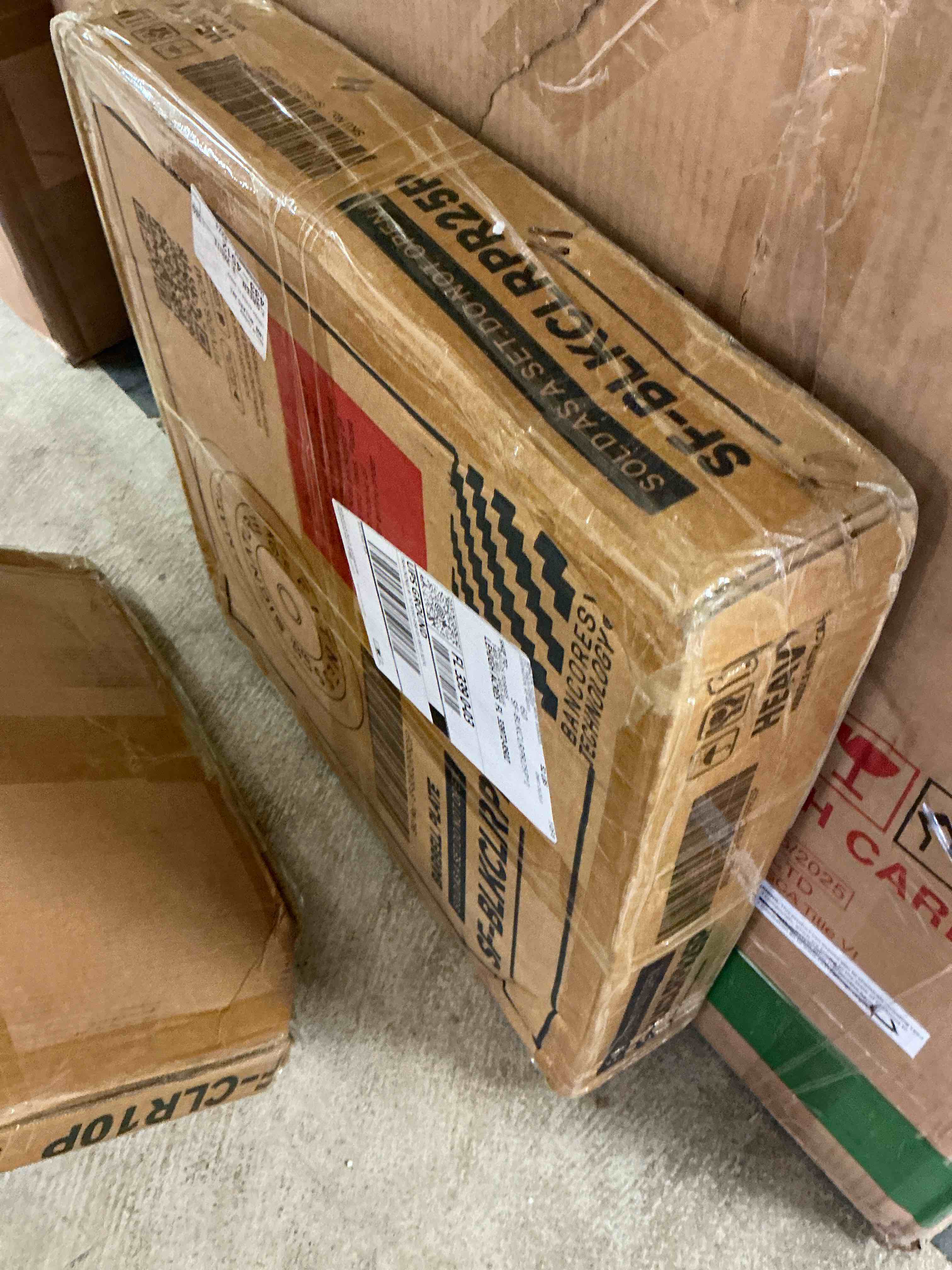 Condition photo showing Good Condition for balancefrom everyday essentials set of 2 olympic bumper weight plates rubber