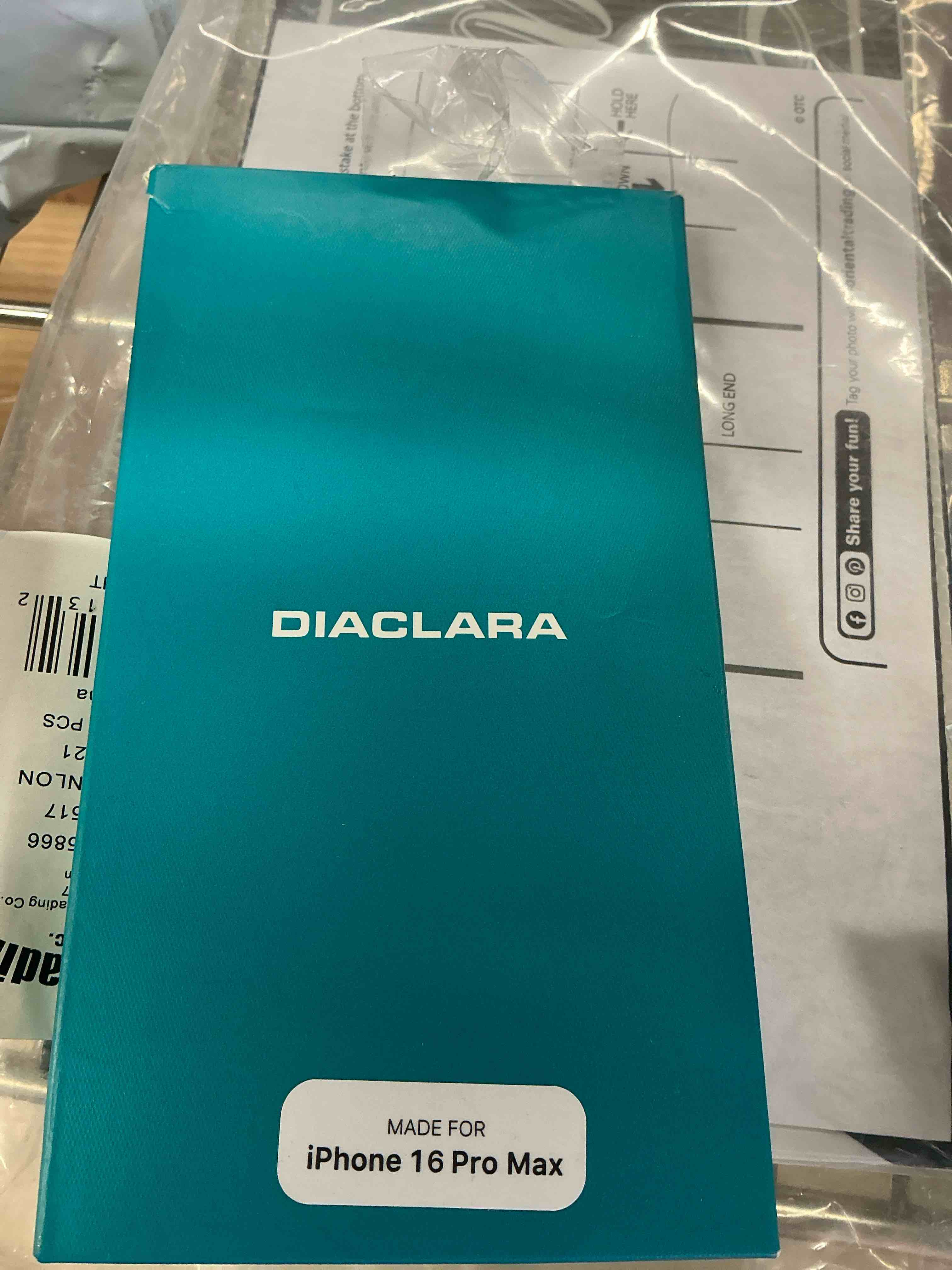 Condition photo showing New/Like New for diaclara magnetic designed for iphone 16 pro max case, full body rugged with touch sensitive anti-scratch screen protector, compatible with magsafe, soft bumper case for iphone 16 pro max 6.9'', brown magnetic brown iphone 16 pro max